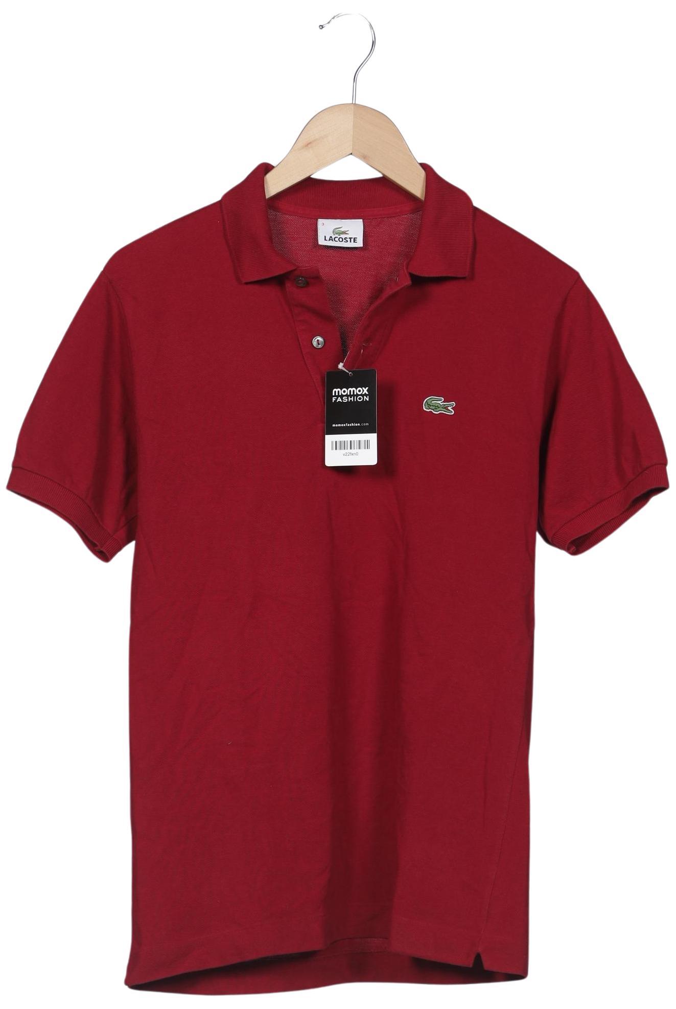 

Lacoste Herren Poloshirt, bordeaux, Gr. 48