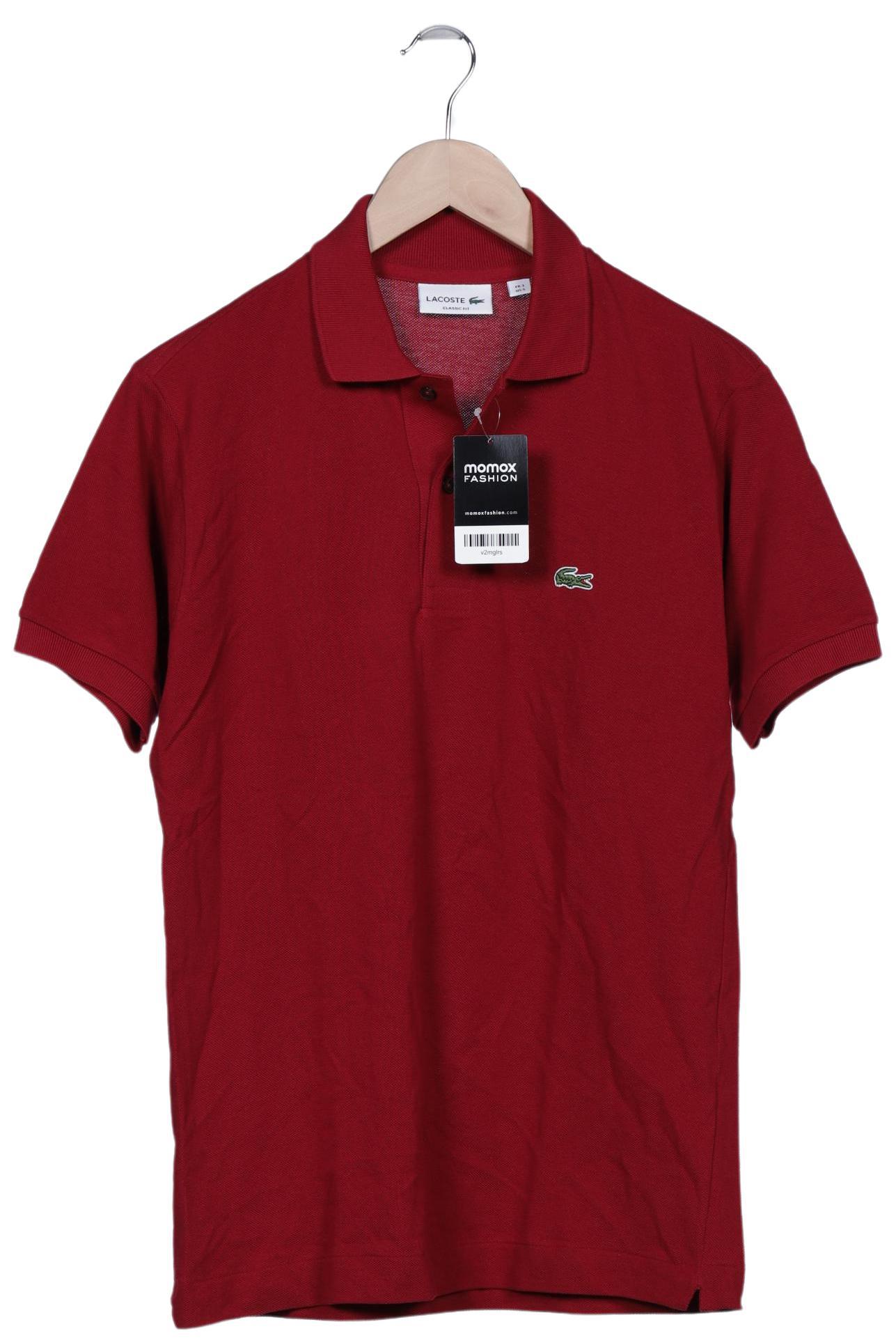 

Lacoste Herren Poloshirt, bordeaux, Gr. 46