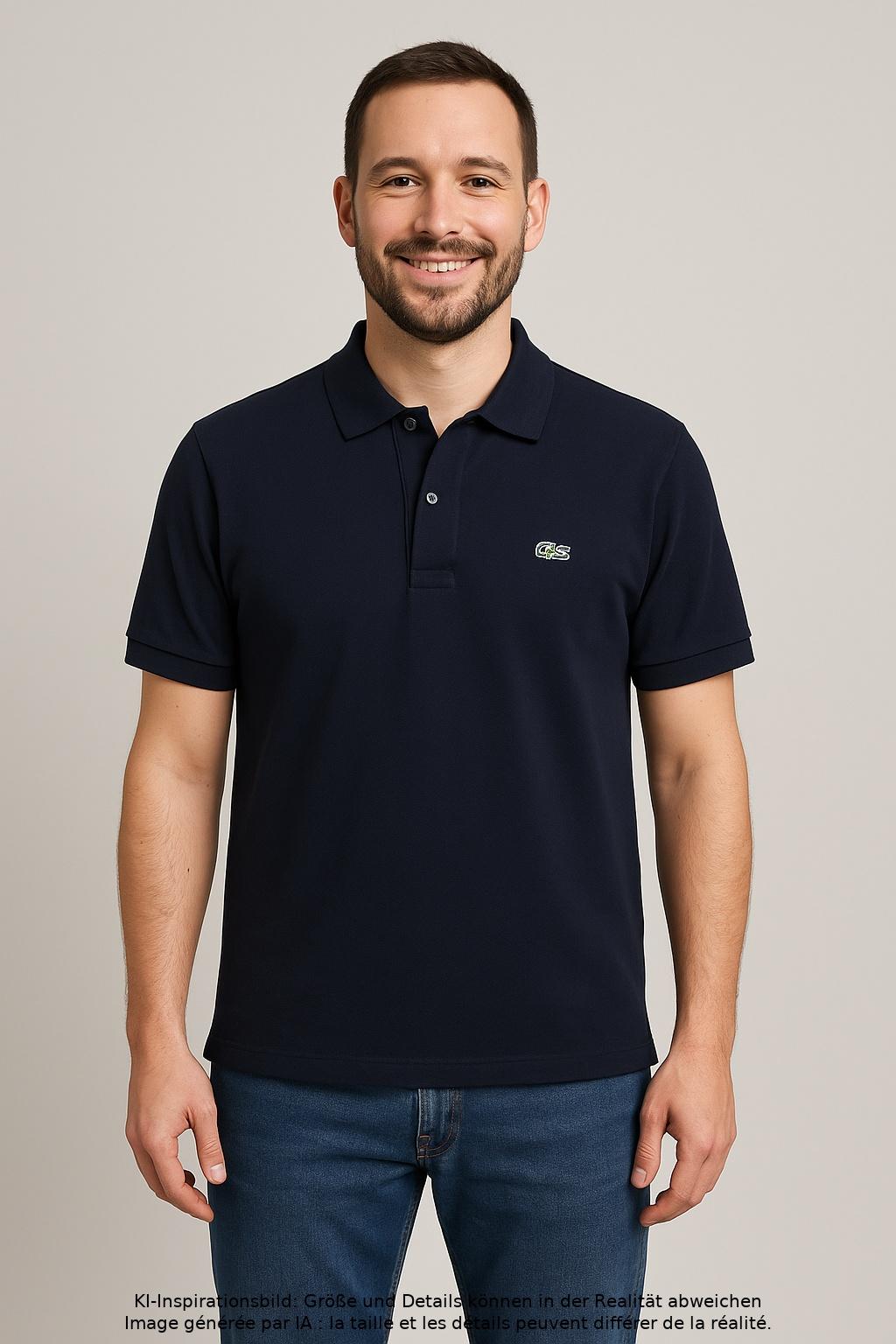 

Lacoste Herren Poloshirt, marineblau, Gr. 52