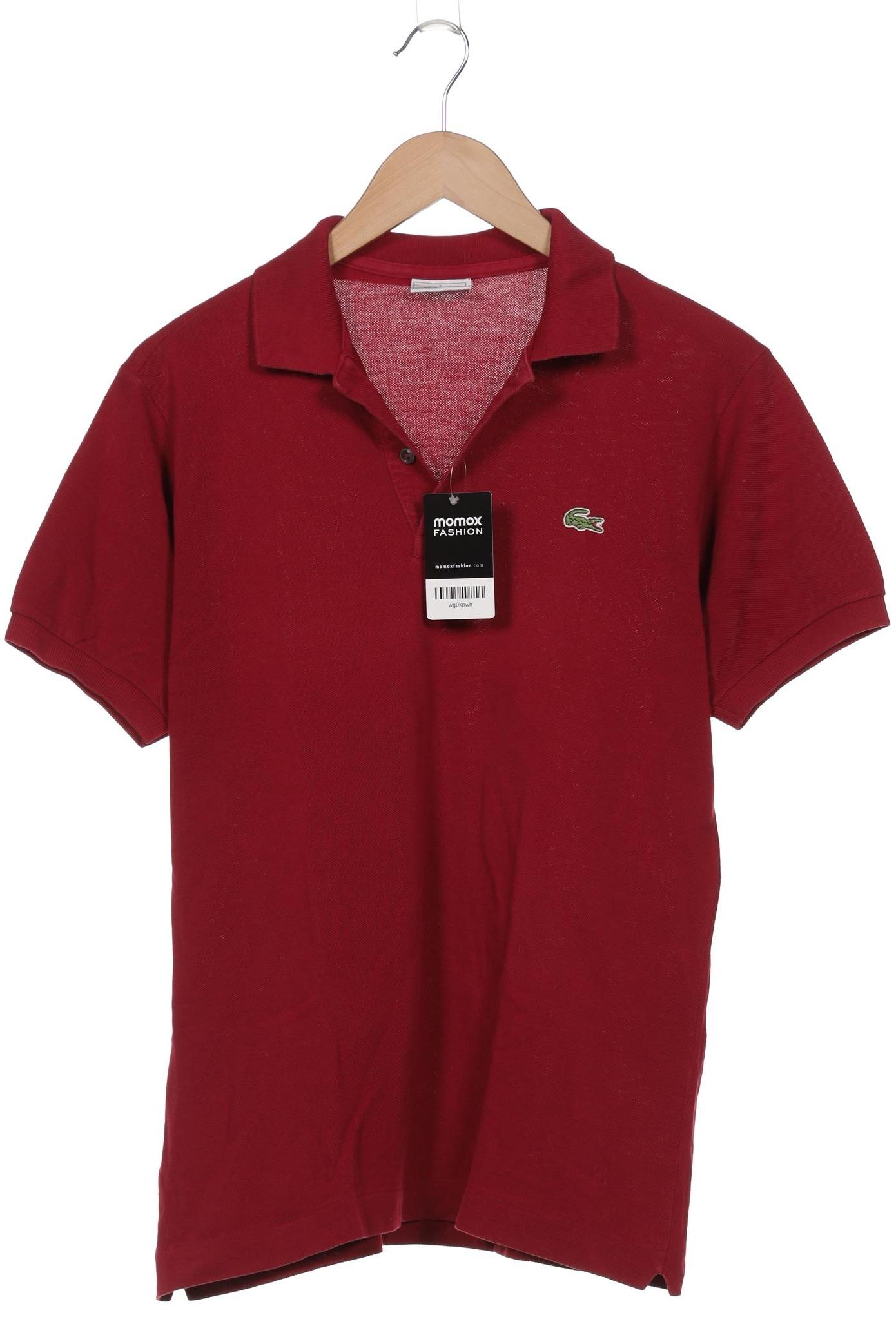 

Lacoste Herren Poloshirt, bordeaux, Gr. 48