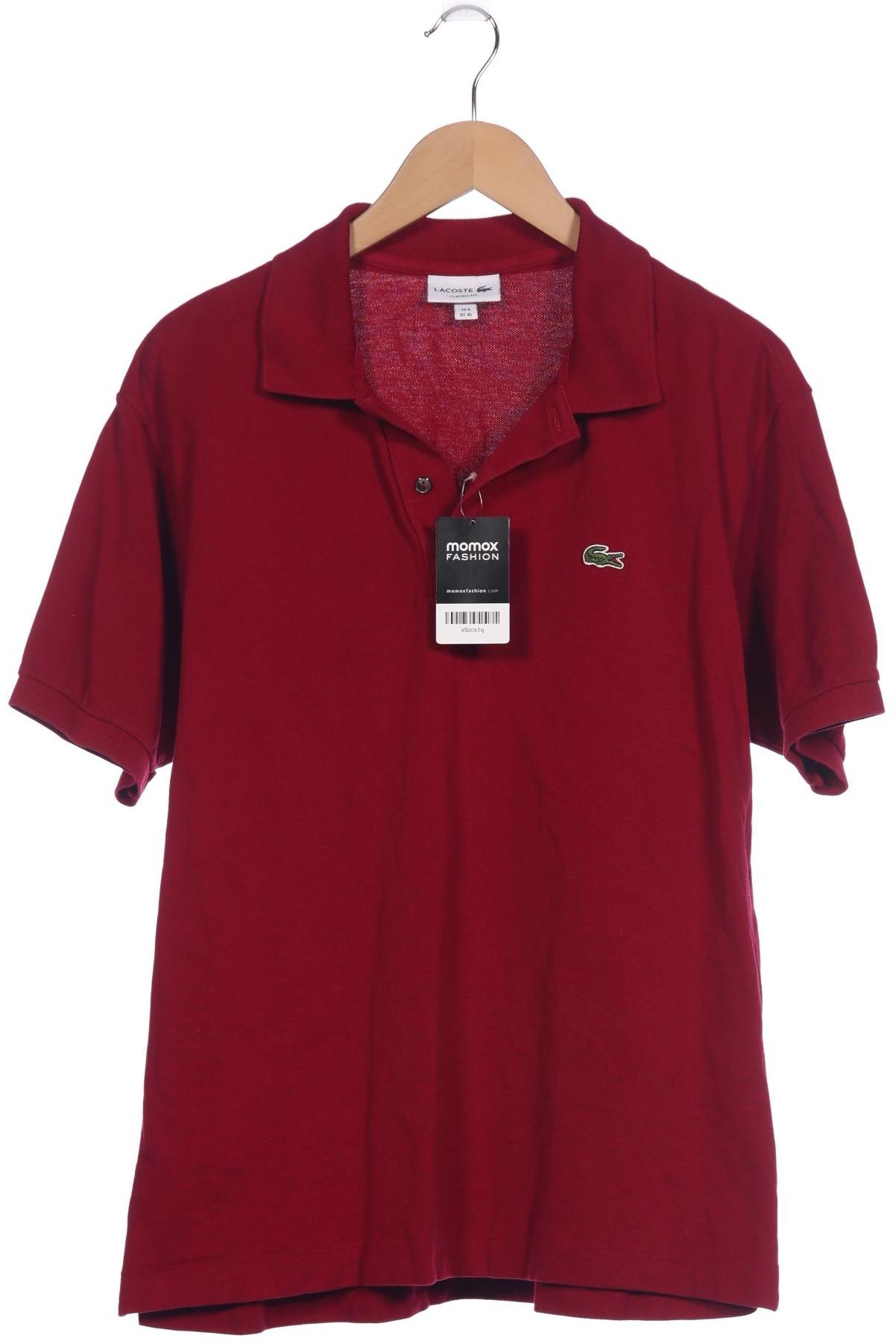 

Lacoste Herren Poloshirt, bordeaux, Gr. 54