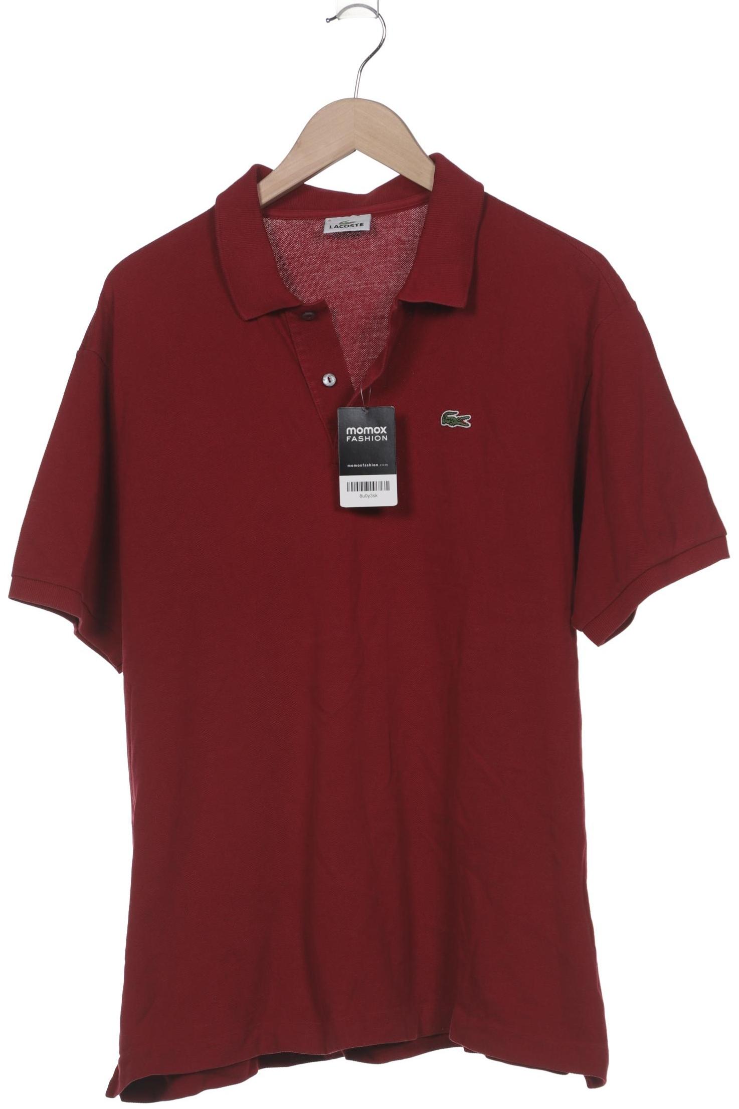 

Lacoste Herren Poloshirt, bordeaux, Gr. 58
