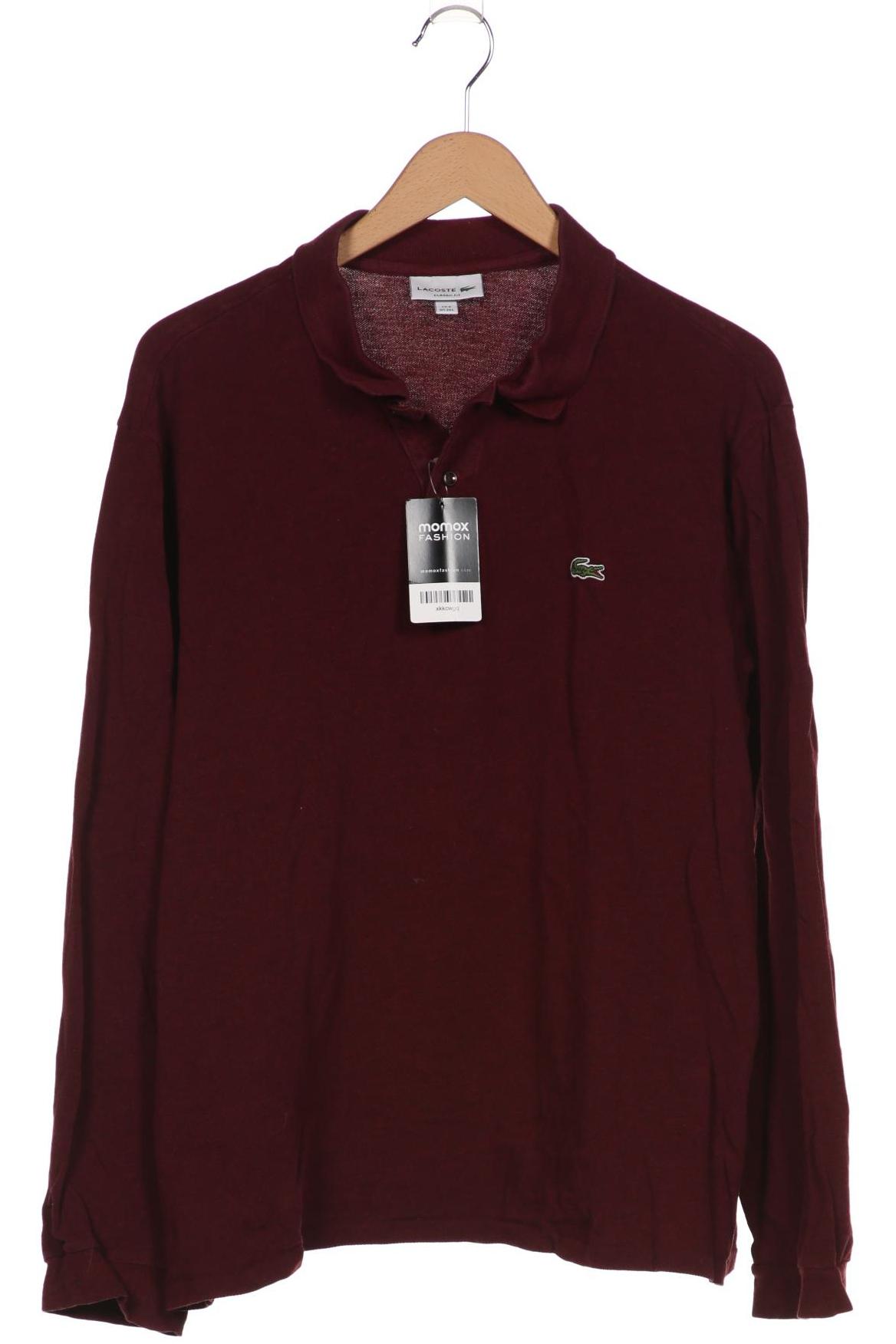

Lacoste Herren Poloshirt, bordeaux, Gr. 58