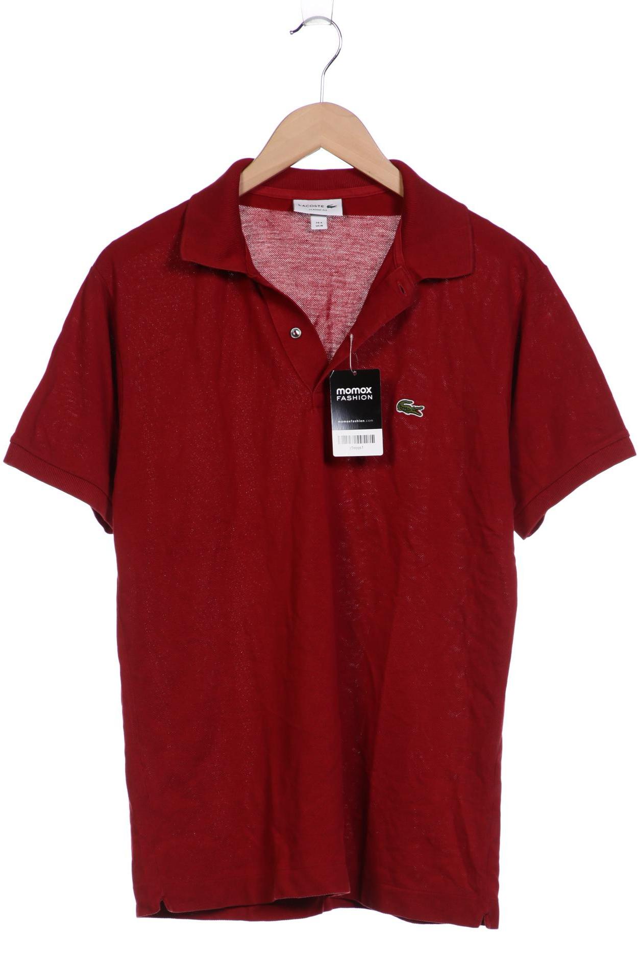 

Lacoste Herren Poloshirt, bordeaux, Gr. 48