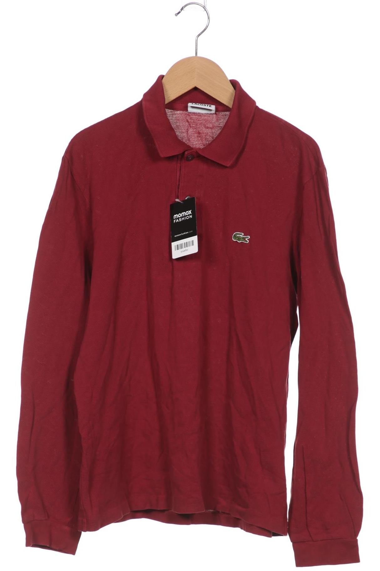 

Lacoste Herren Poloshirt, bordeaux, Gr. 48