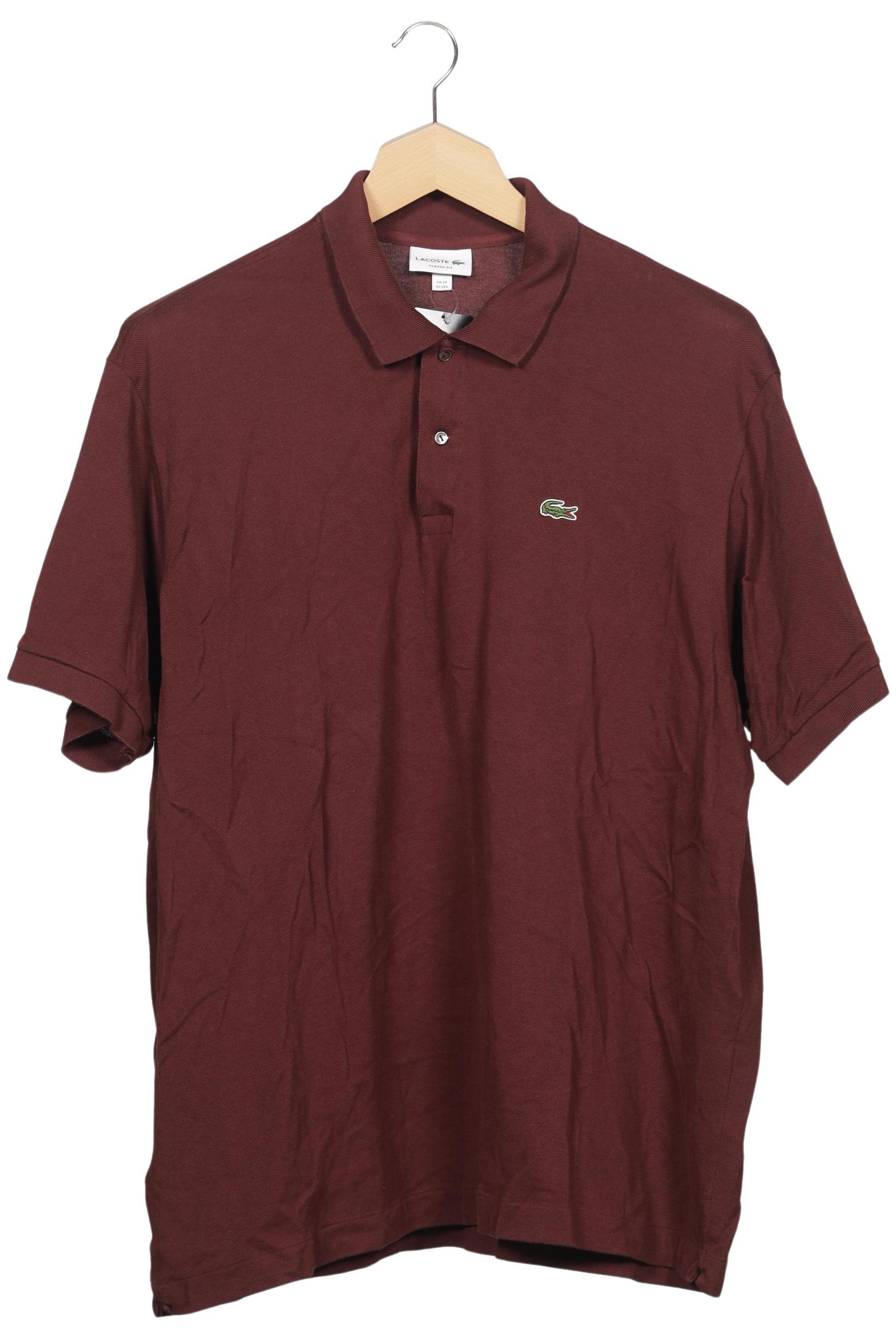 

Lacoste Herren Poloshirt, bordeaux, Gr. 62