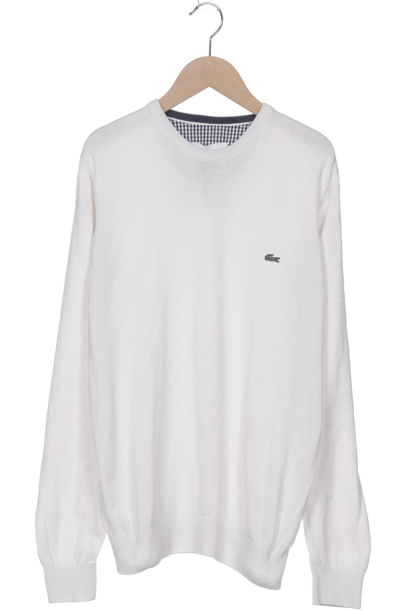 

Lacoste Herren Pullover, weiß, Gr. 48