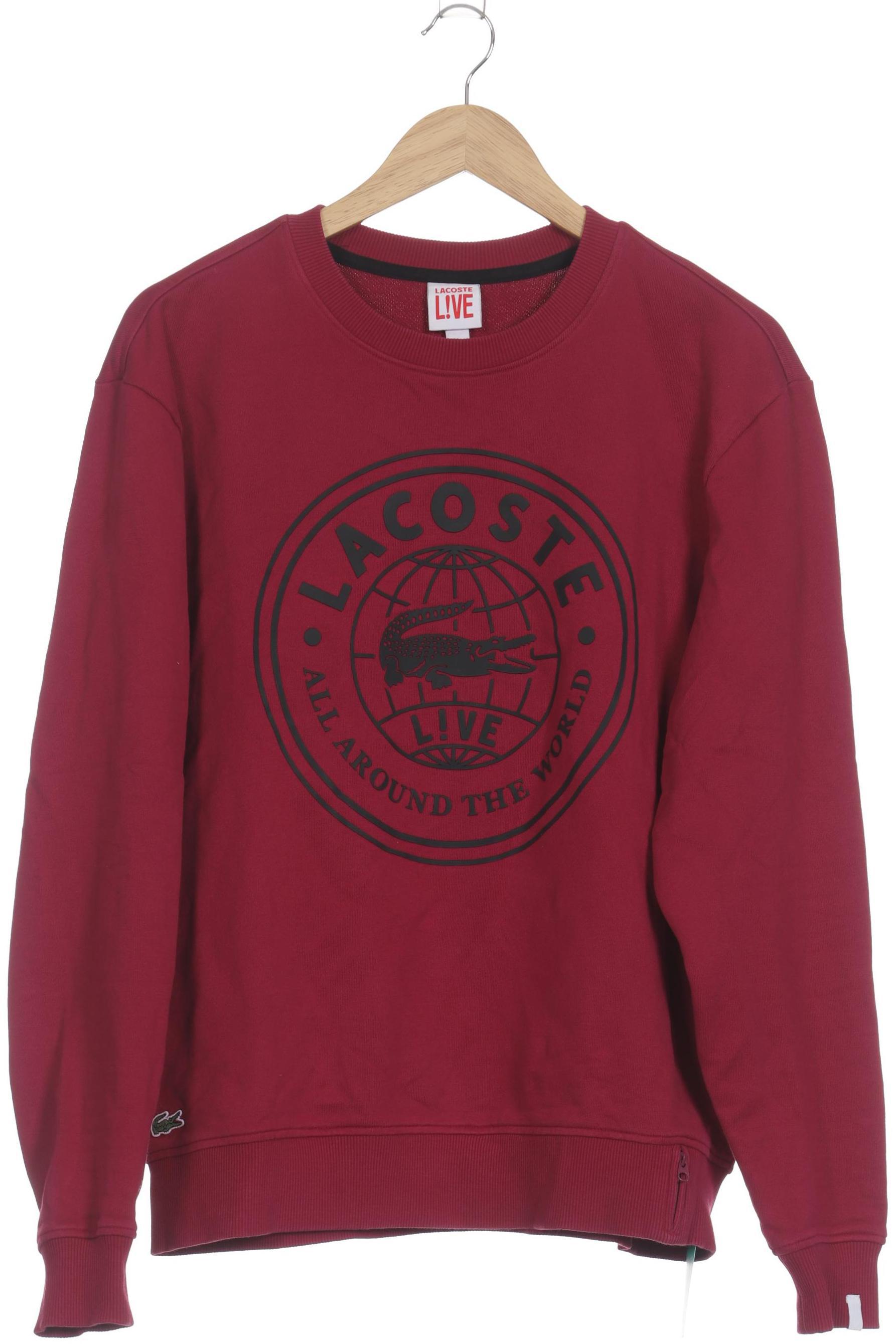 

Lacoste L!Ve Damen Sweatshirt, pink, Gr.