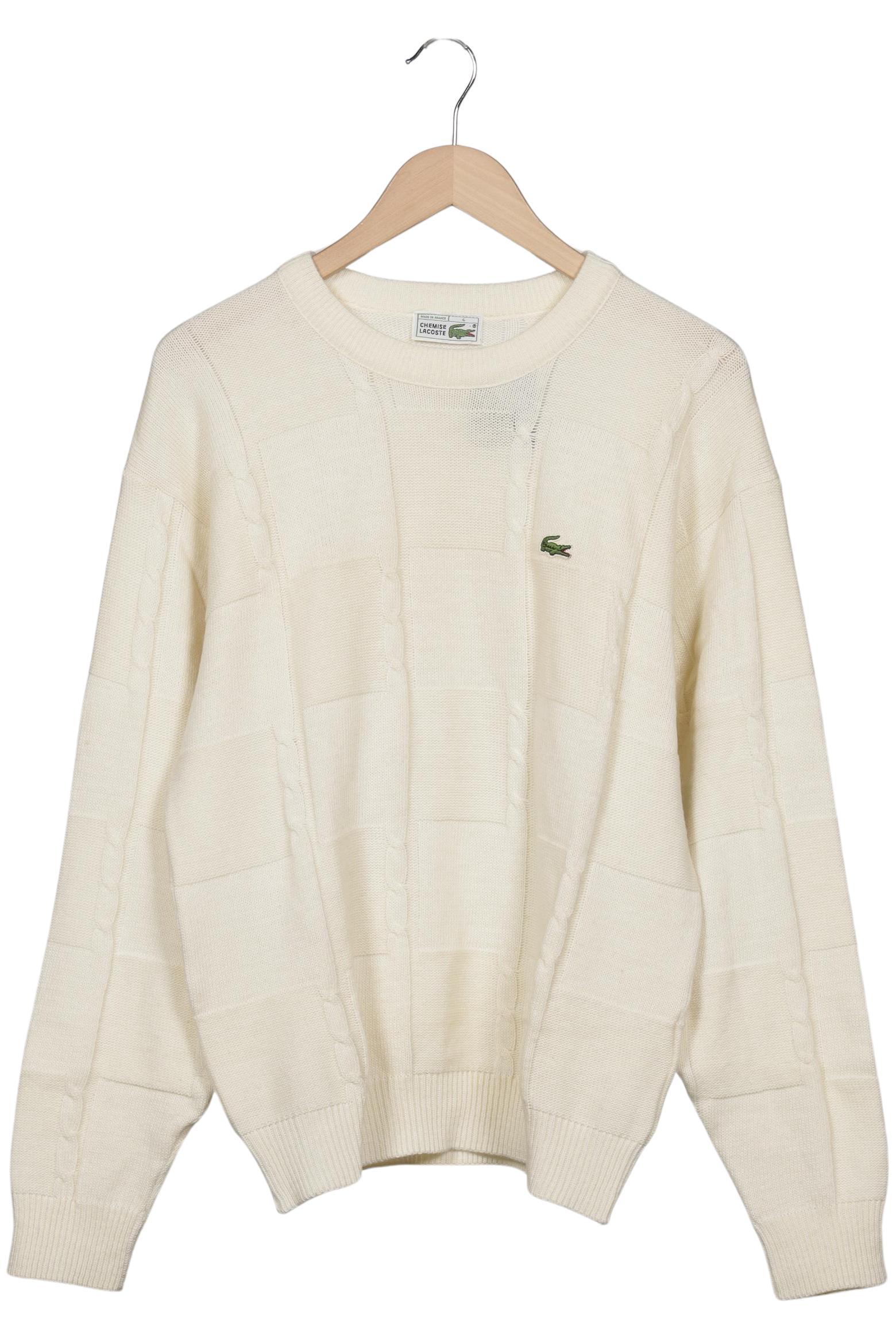 

Lacoste Herren Pullover, cremeweiß, Gr. 48