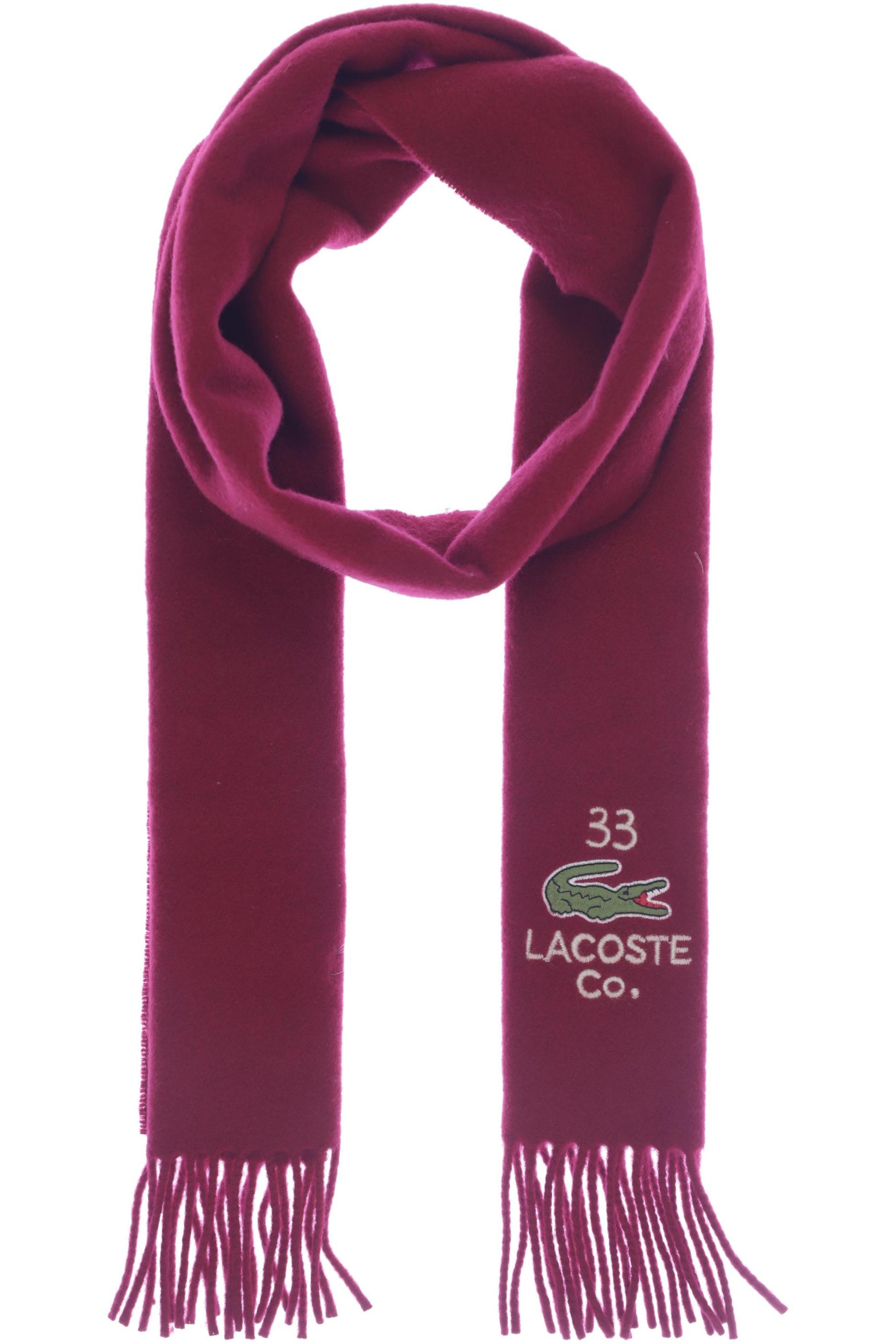 

Lacoste Herren Schal, bordeaux, Gr.