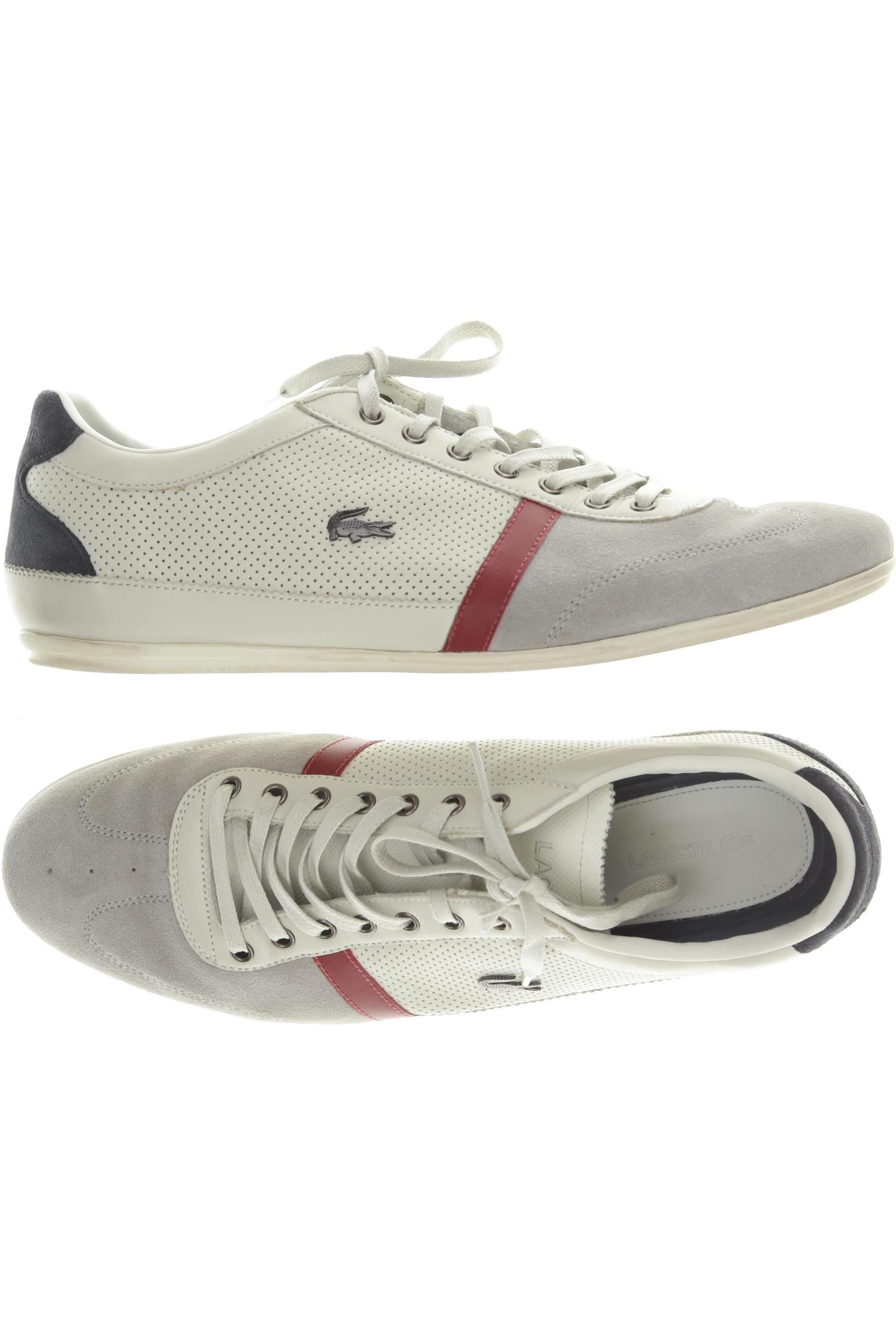 

Lacoste Herren Sneakers, weiß, Gr. 44.5