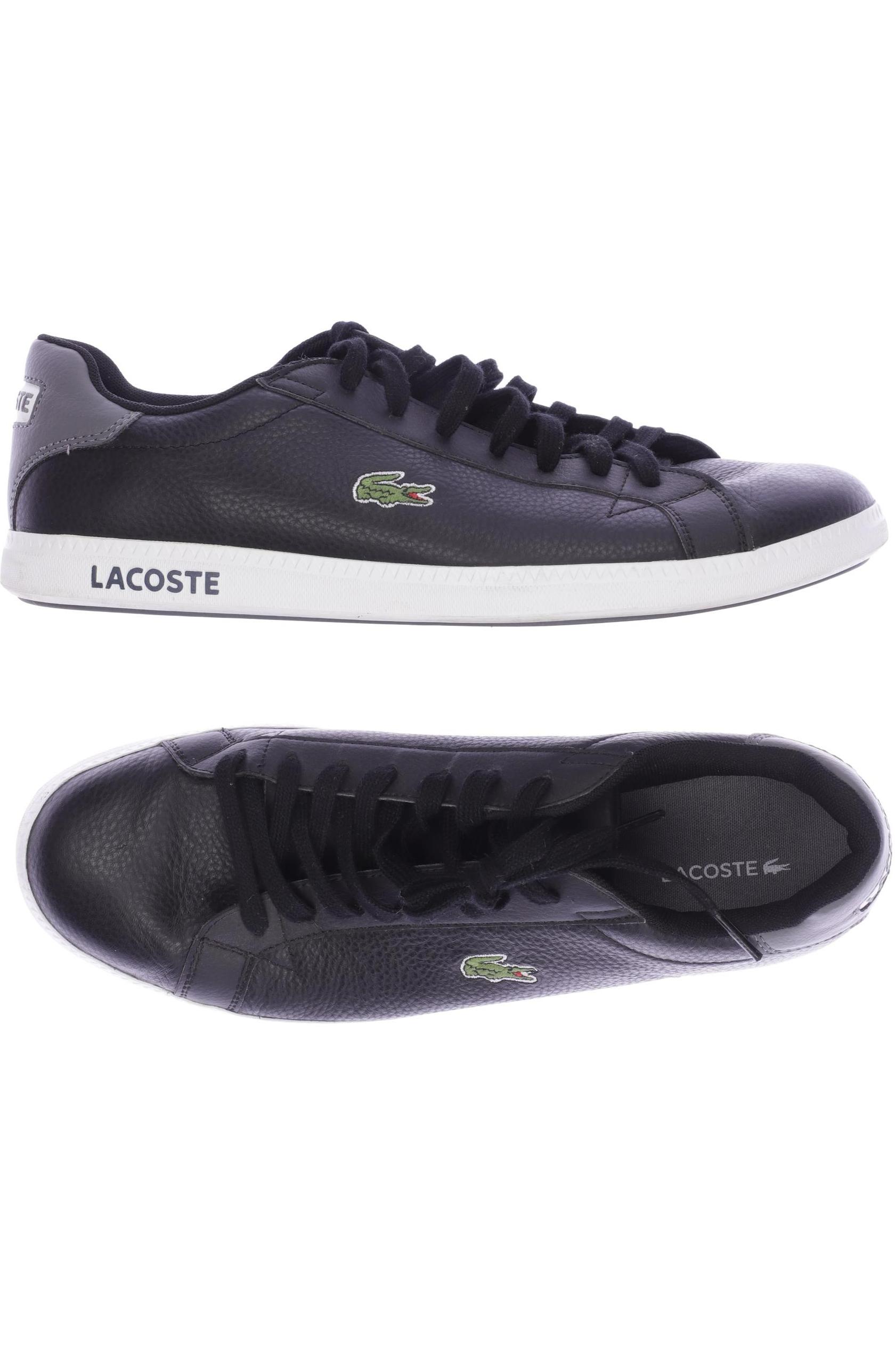 

Lacoste Herren Sneakers, schwarz, Gr. 42.5