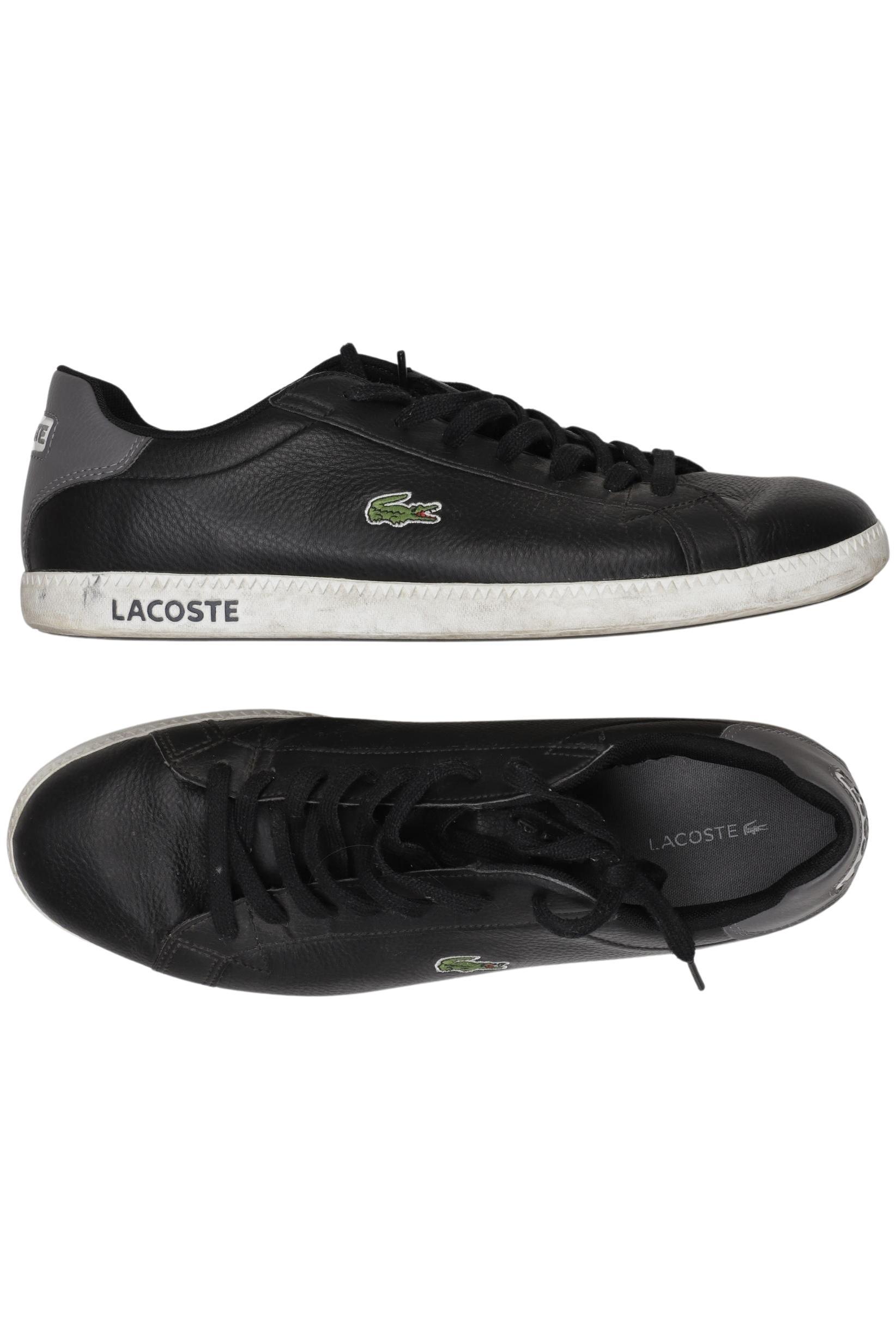 

Lacoste Herren Sneakers, schwarz, Gr. 45