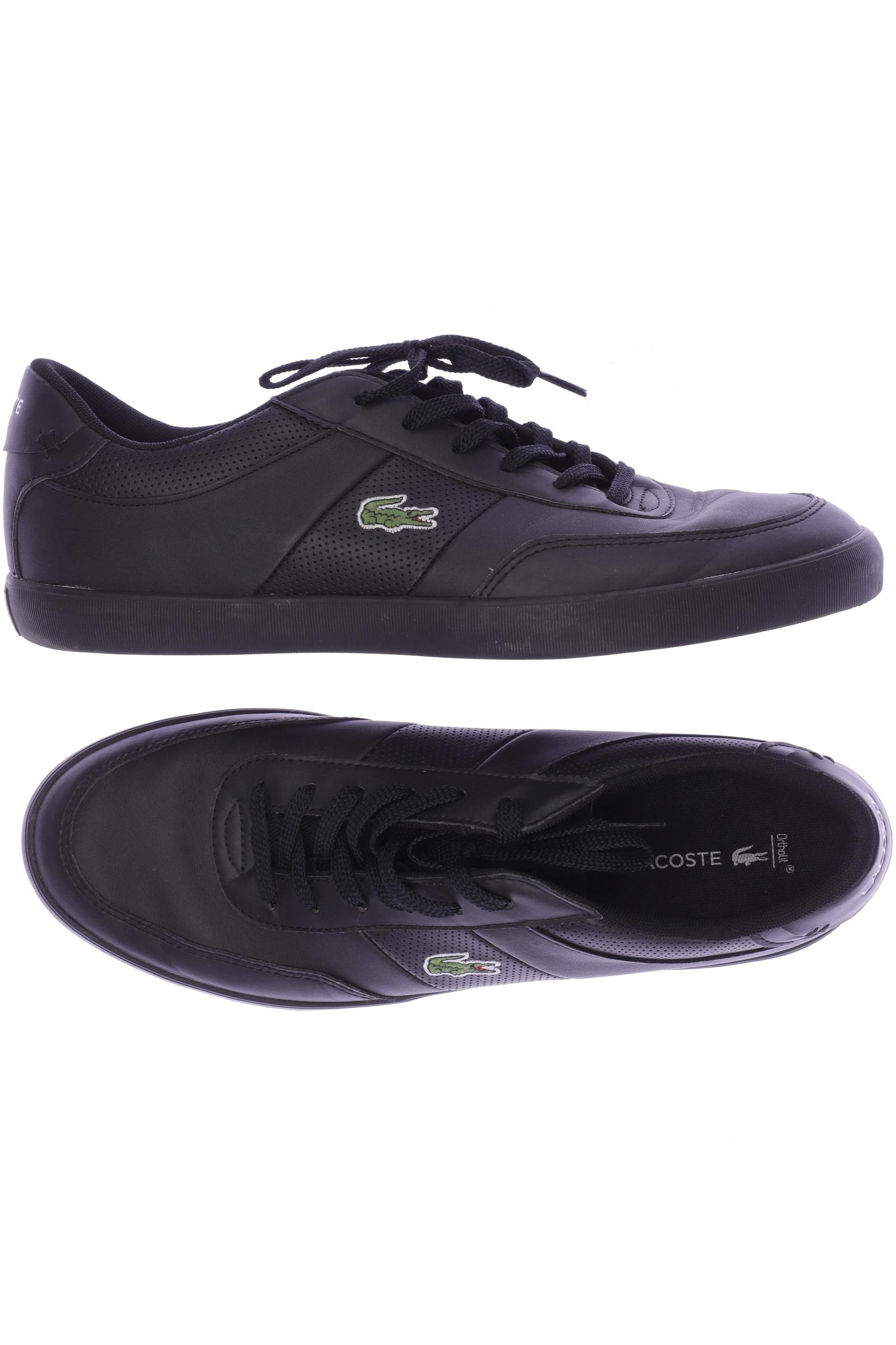 

Lacoste Herren Sneakers, schwarz, Gr. 44