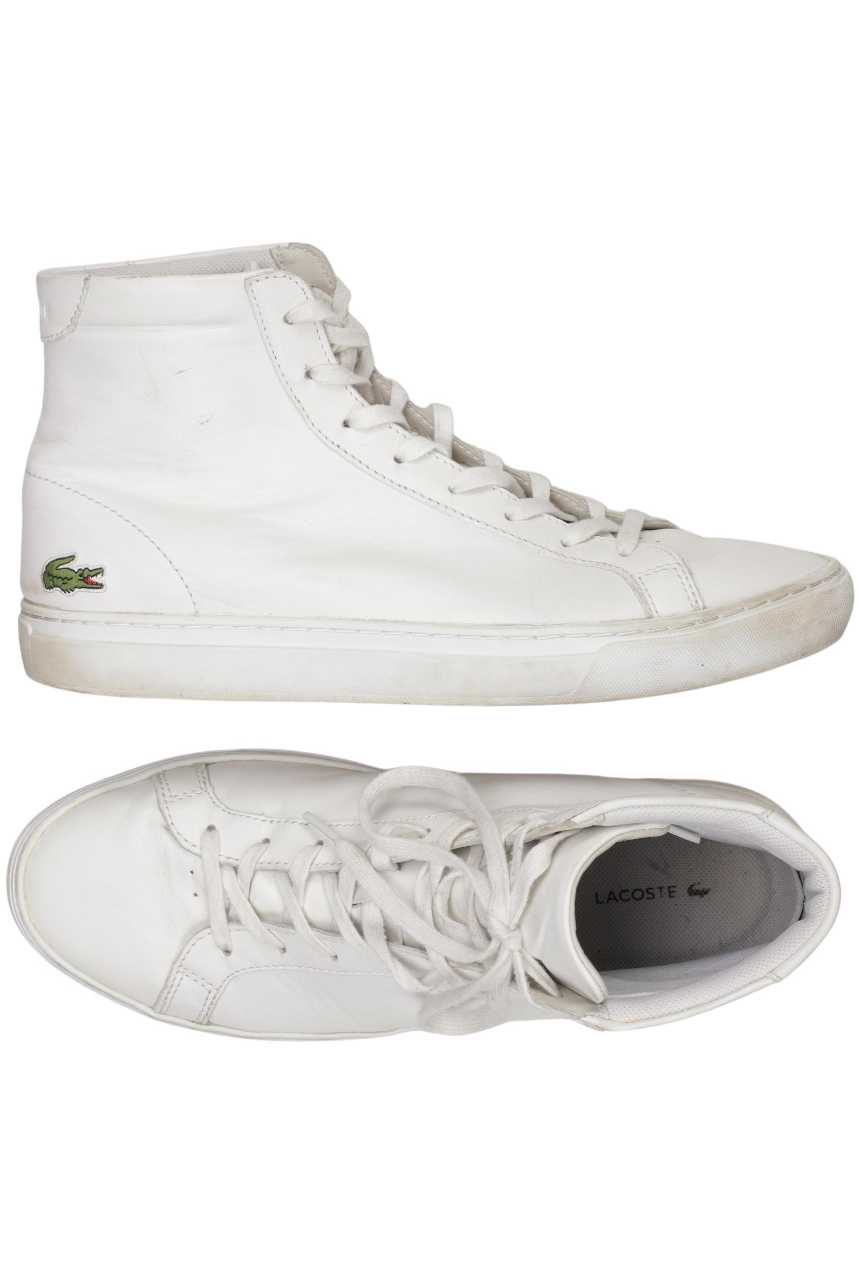 

Lacoste Herren Sneakers, weiß, Gr. 42.5