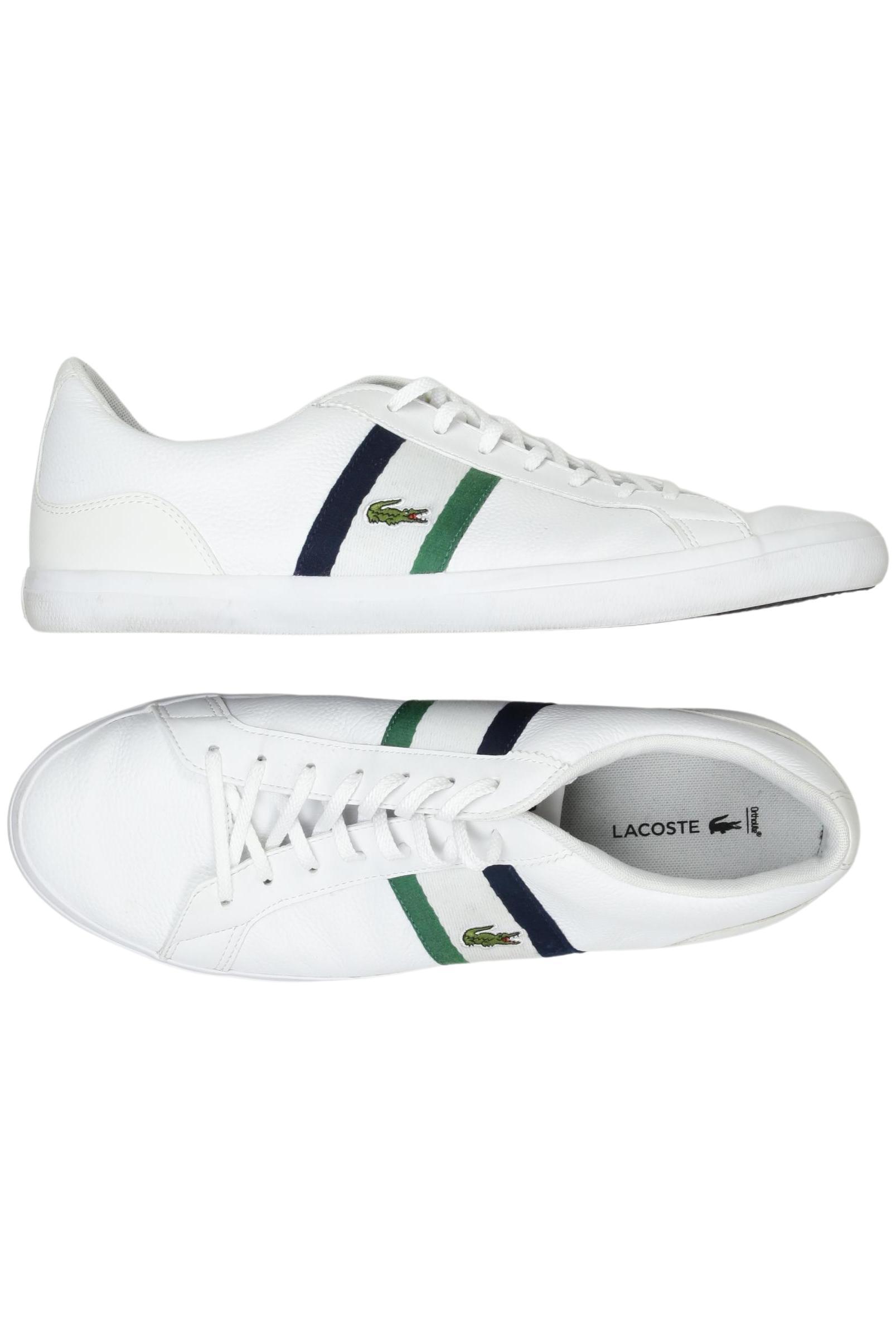 

Lacoste Herren Sneakers, weiß, Gr. 46.5