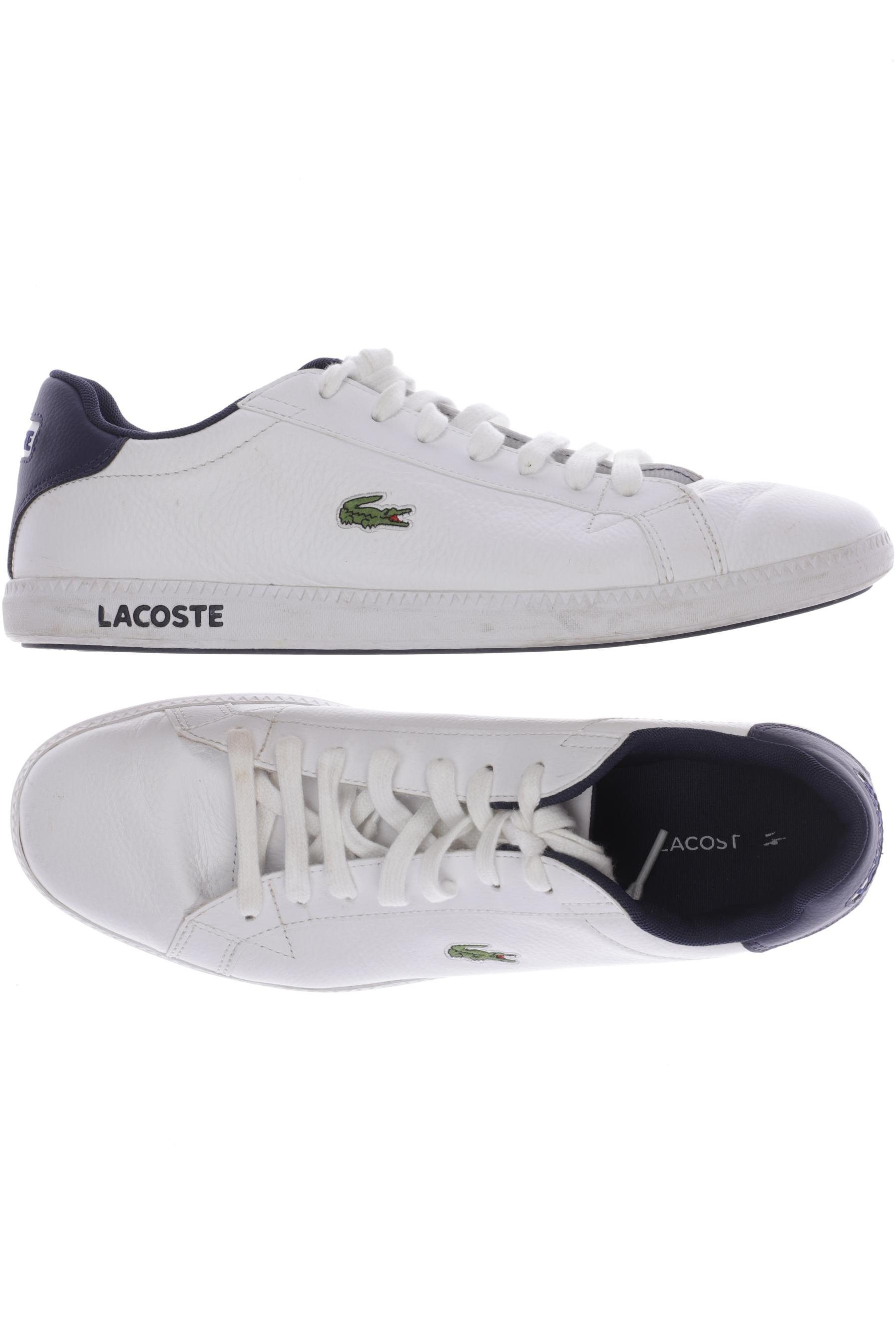 

Lacoste Herren Sneakers, weiß, Gr. 43
