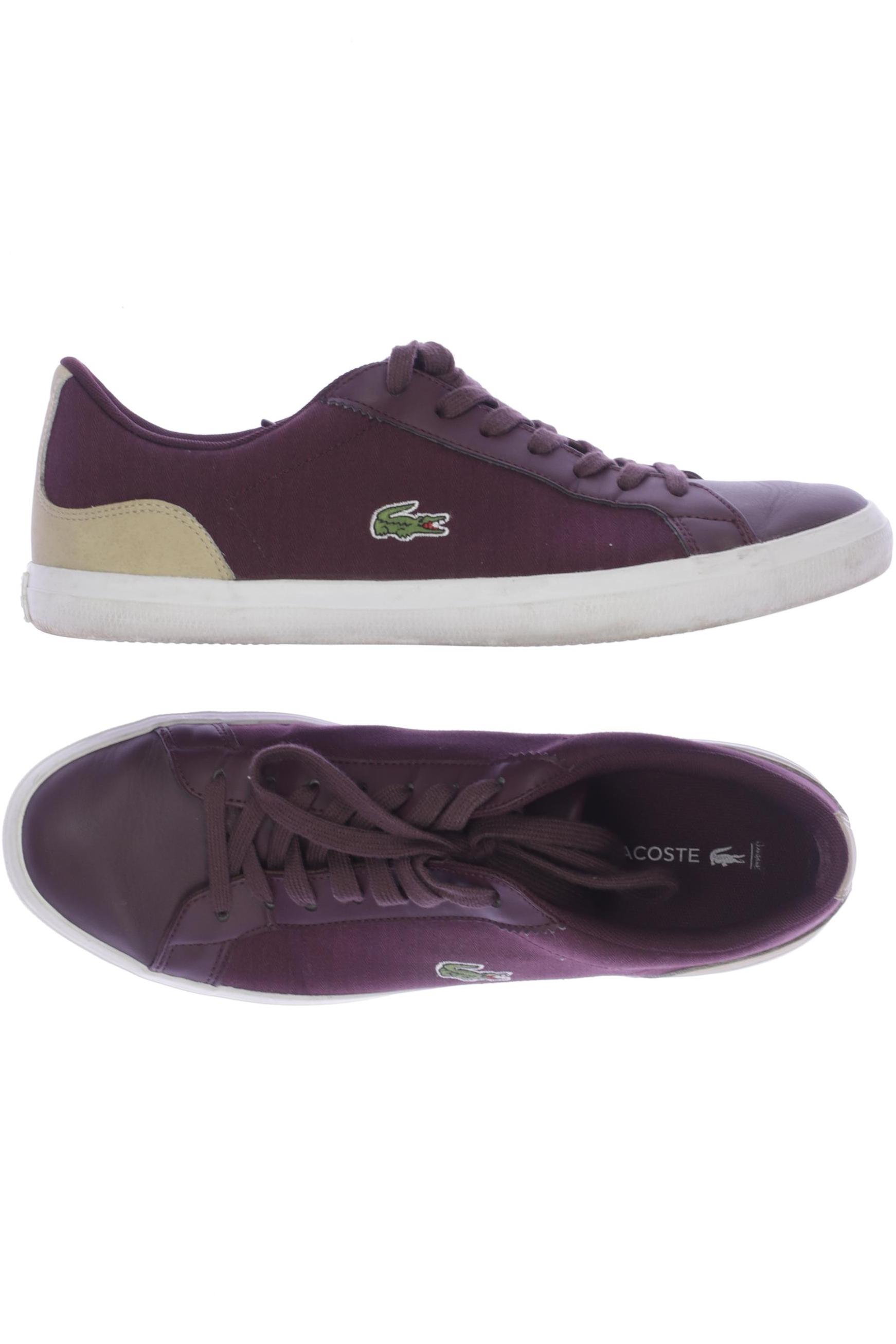 

Lacoste Herren Sneakers, bordeaux, Gr. 43