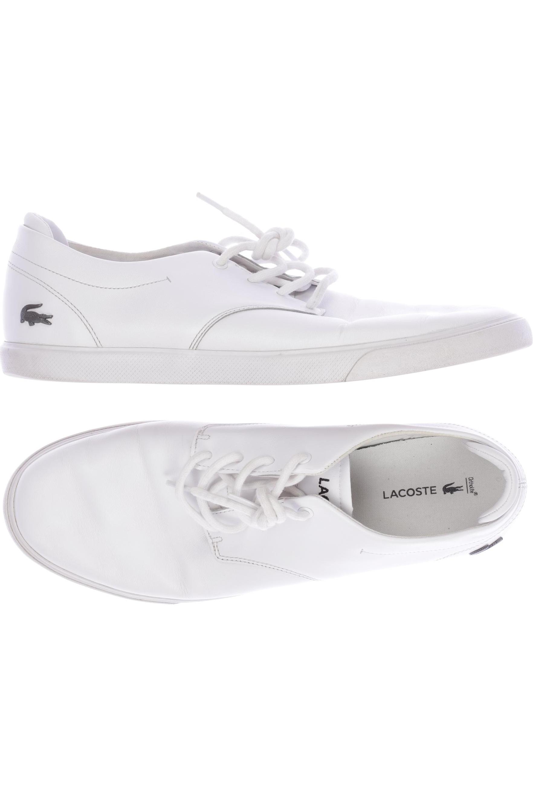

Lacoste Herren Sneakers, weiß, Gr. 46.5