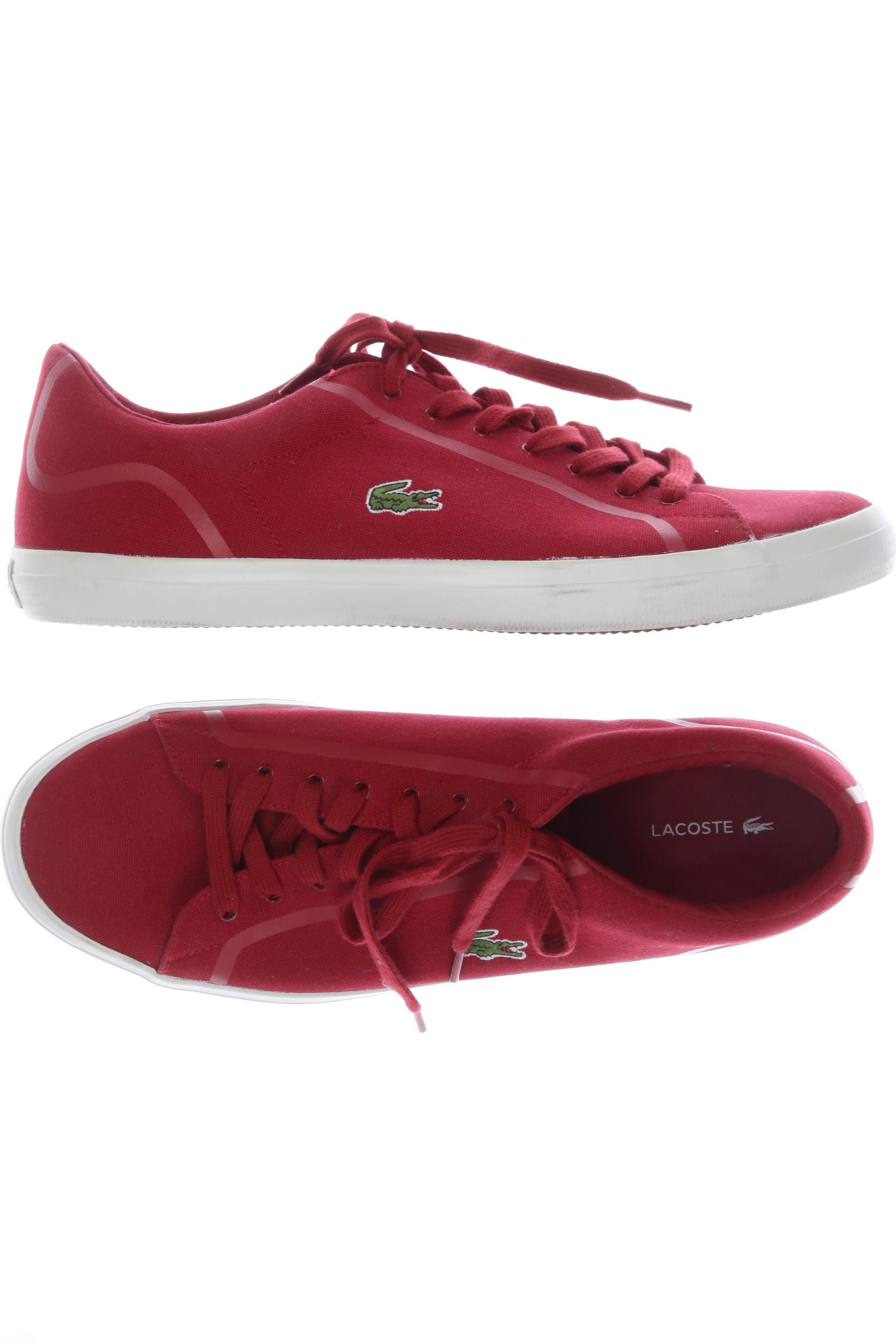 

Lacoste Herren Sneakers, rot, Gr. 45