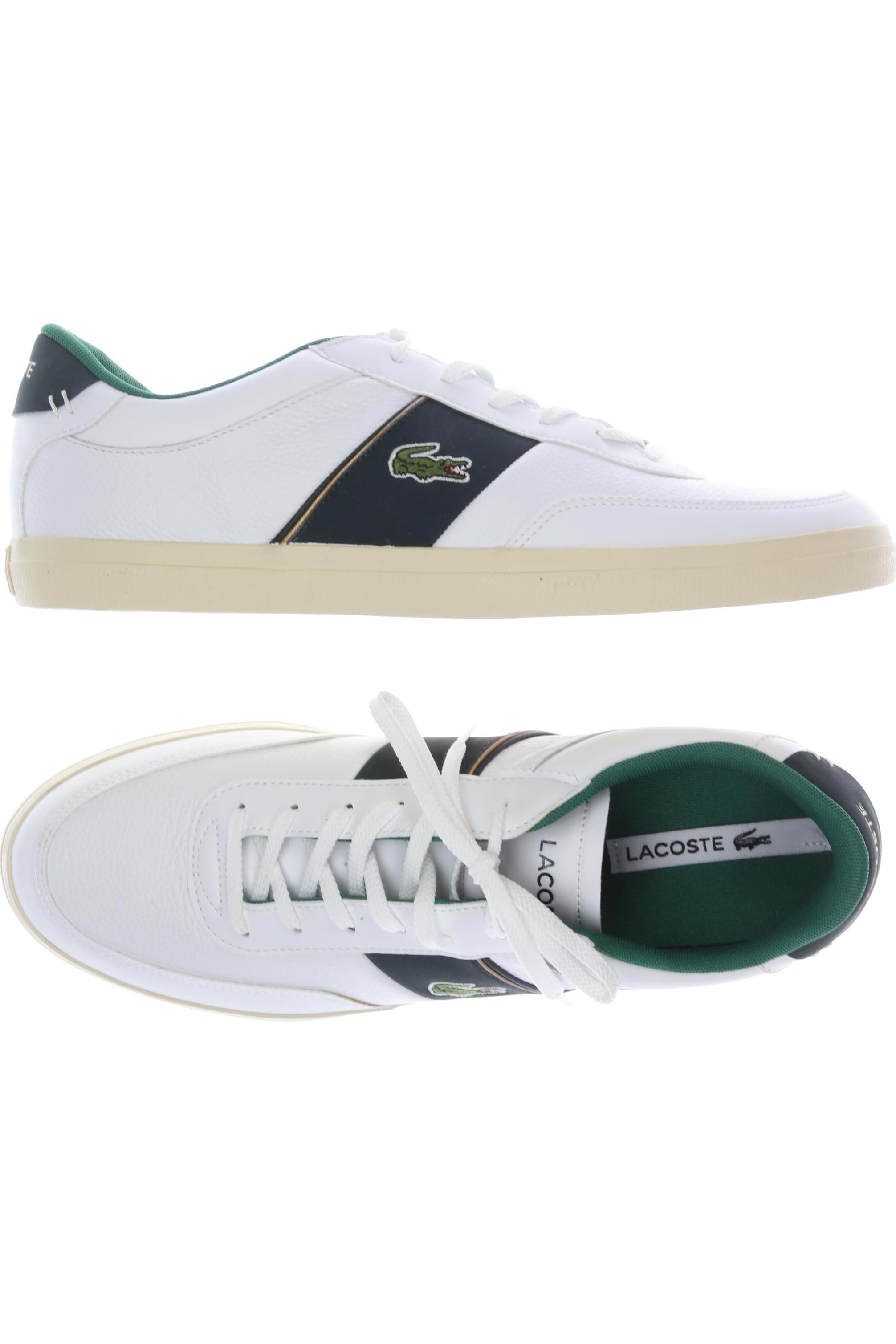 

Lacoste Herren Sneakers, weiß, Gr. 42.5