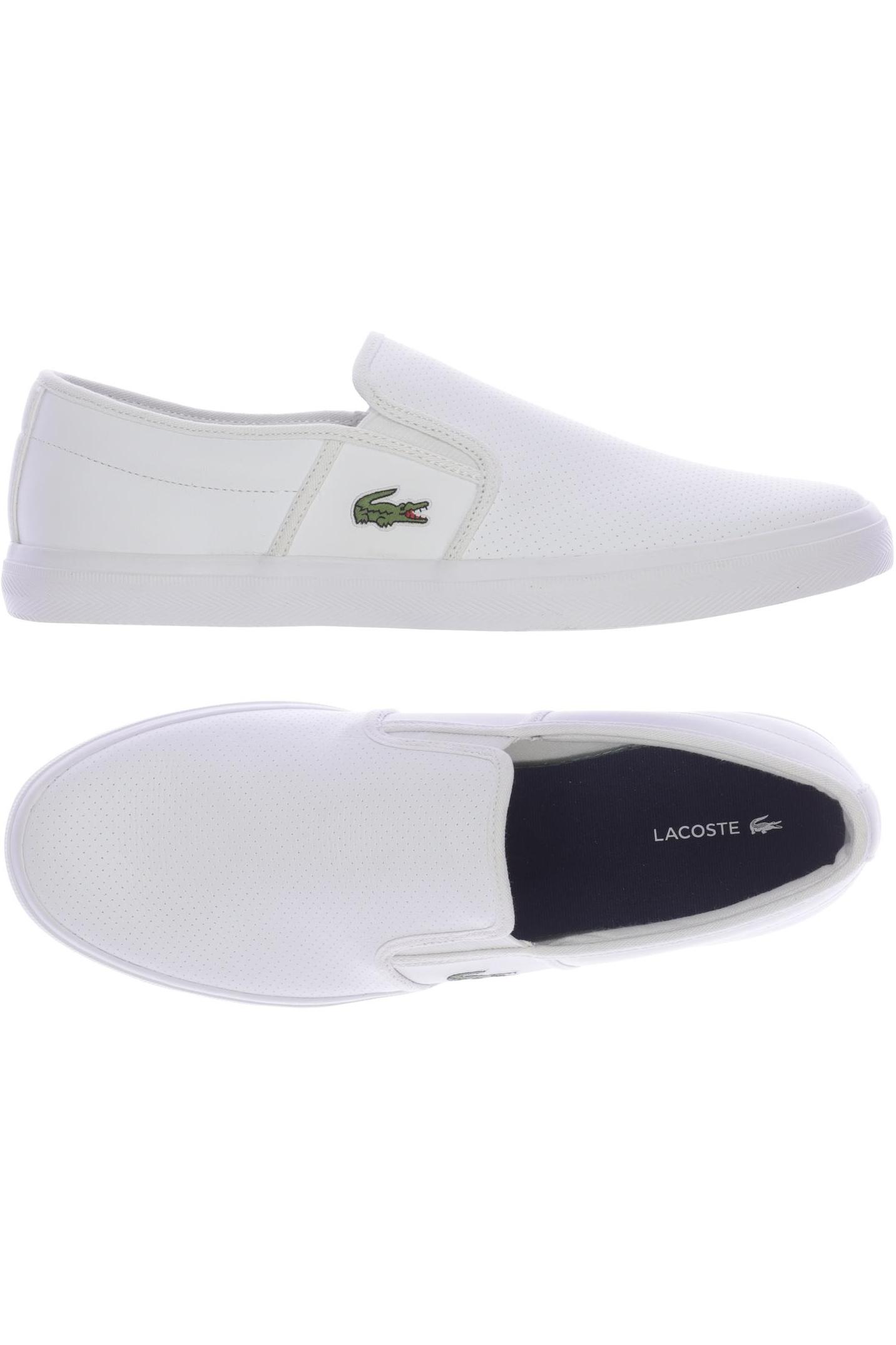 

Lacoste Herren Sneakers, weiß, Gr. 43