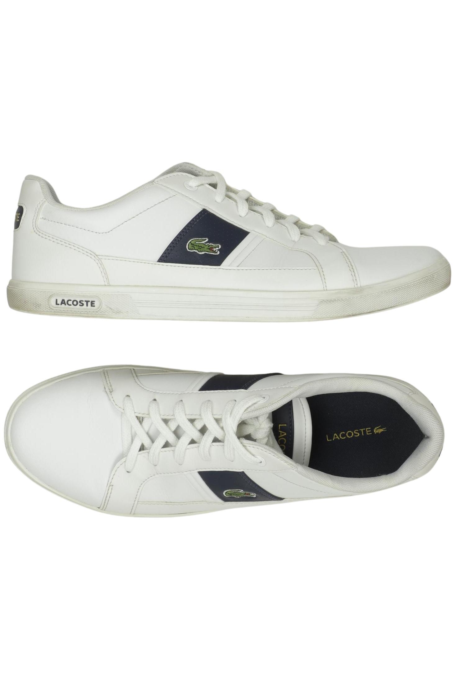 

Lacoste Herren Sneakers, weiß, Gr. 44.5