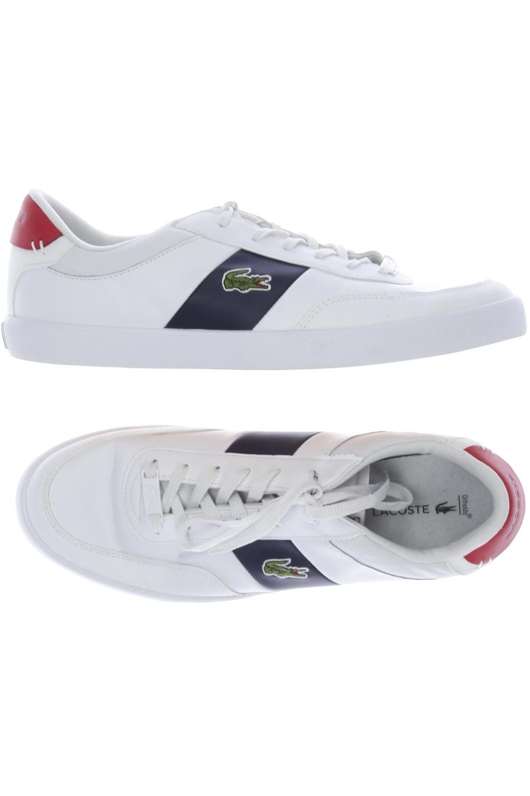 

Lacoste Herren Sneakers, weiß, Gr. 42.5