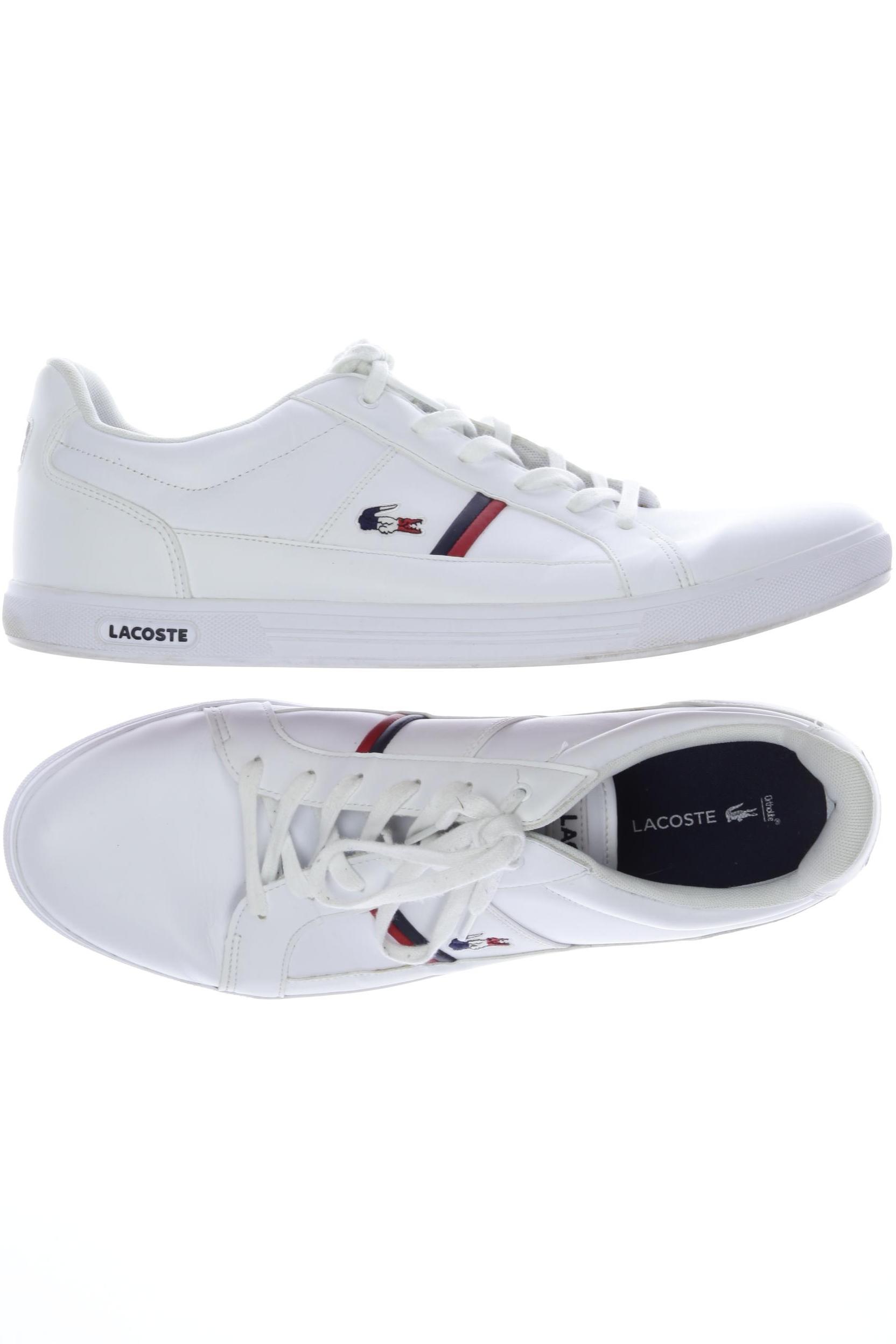 

Lacoste Herren Sneakers, weiß, Gr. 48