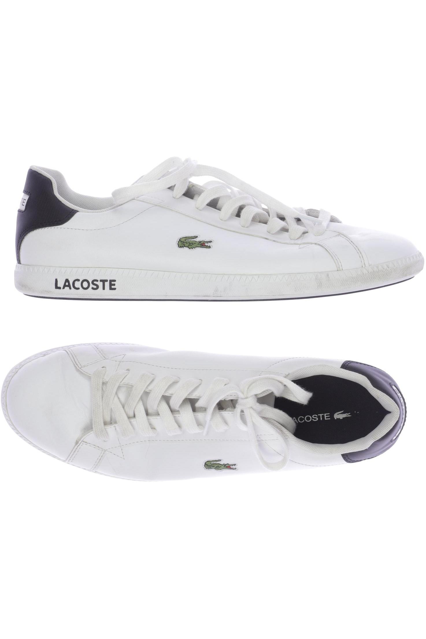 

Lacoste Herren Sneakers, weiß, Gr. 44