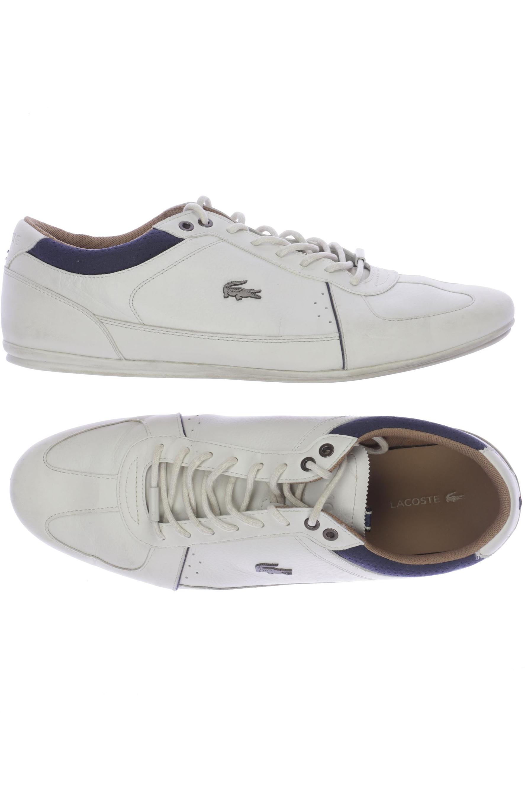 

Lacoste Herren Sneakers, weiß, Gr. 45