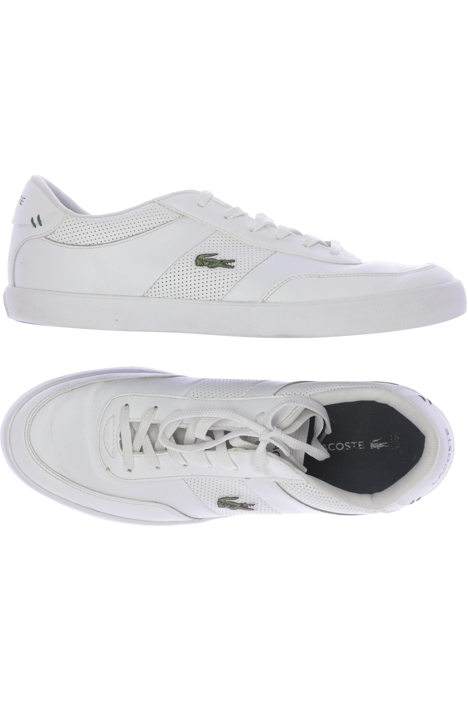 

Lacoste Herren Sneakers, weiß, Gr. 42.5