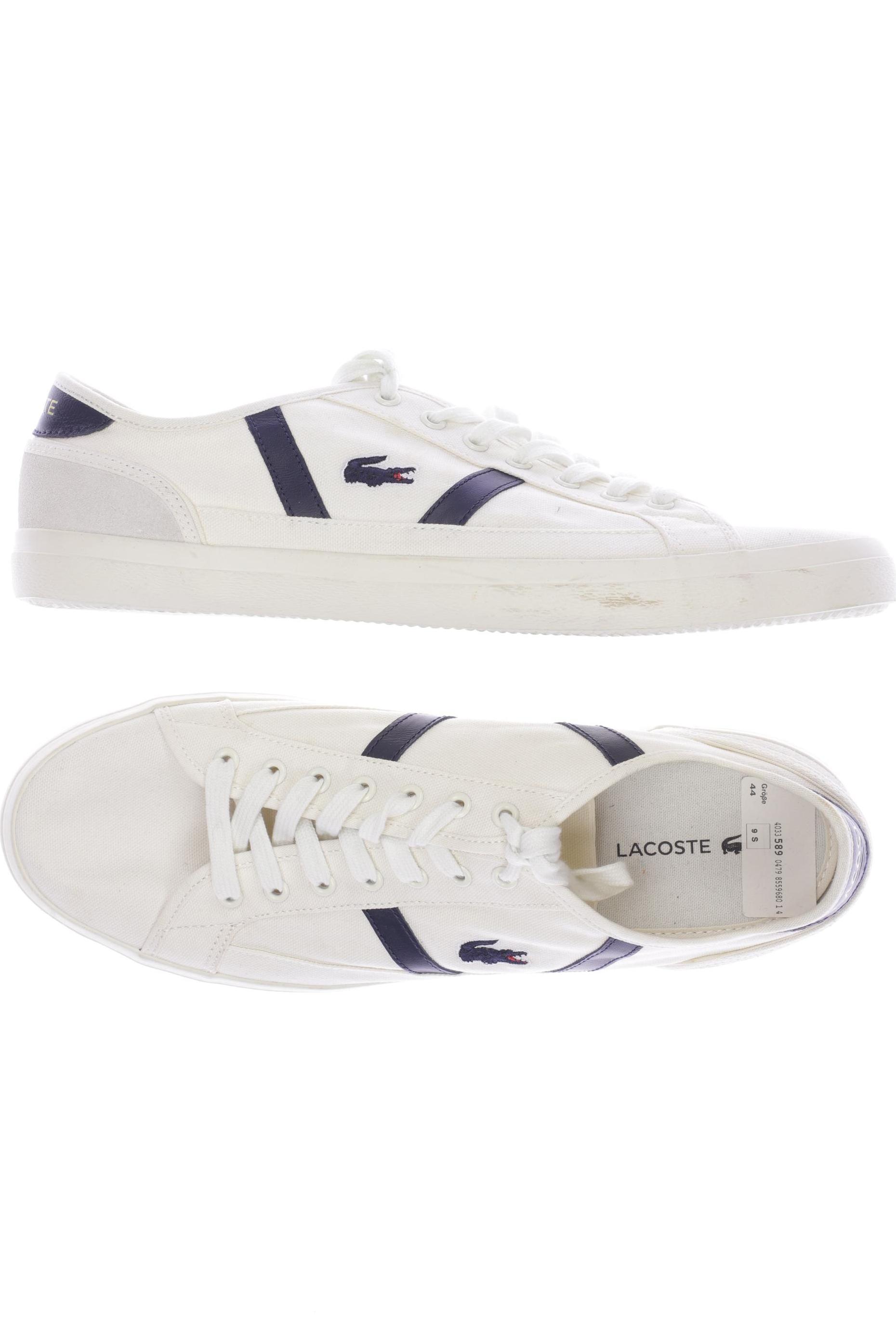 

Lacoste Herren Sneakers, cremeweiß