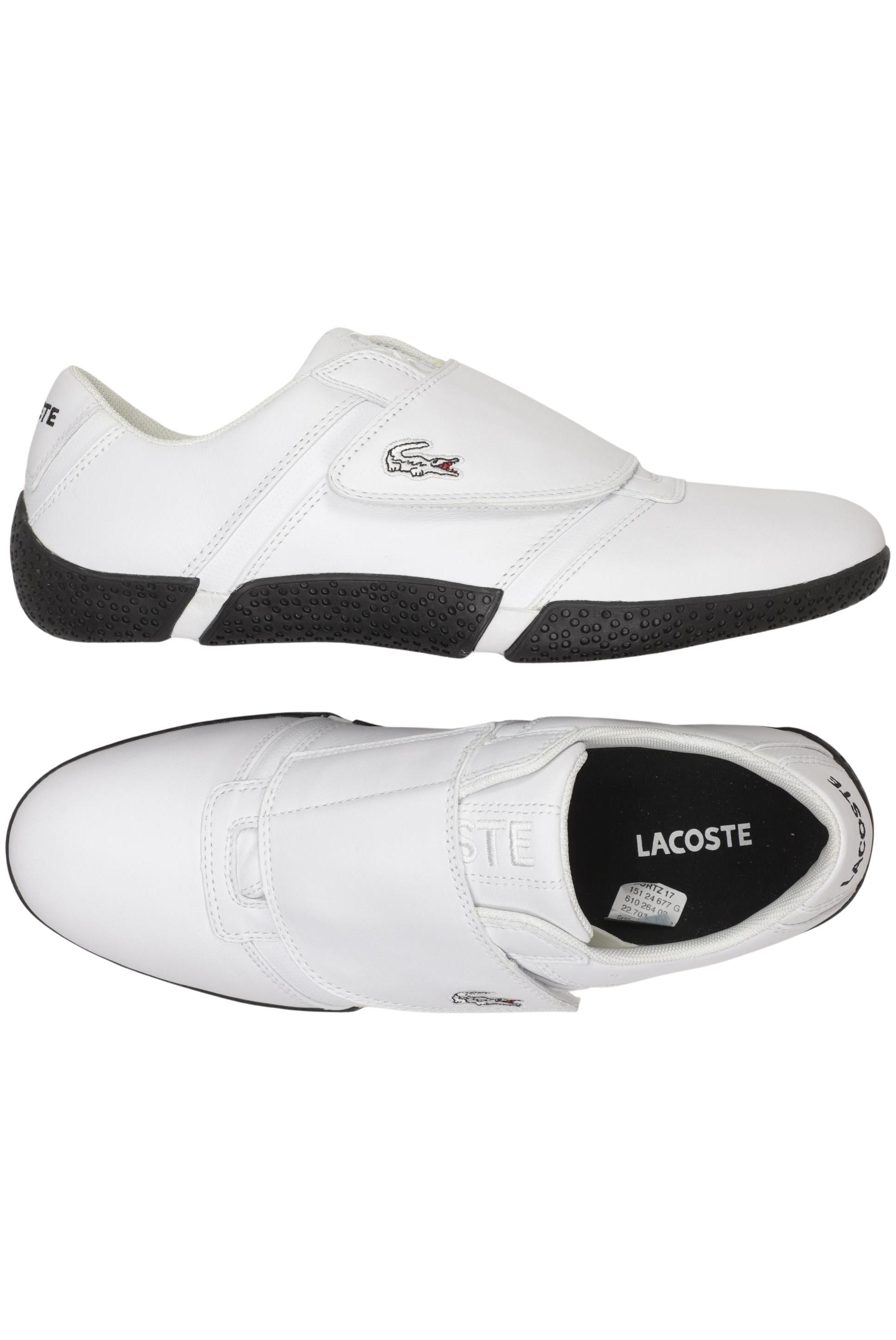 

Lacoste Herren Sneakers, weiß, Gr. 42.5