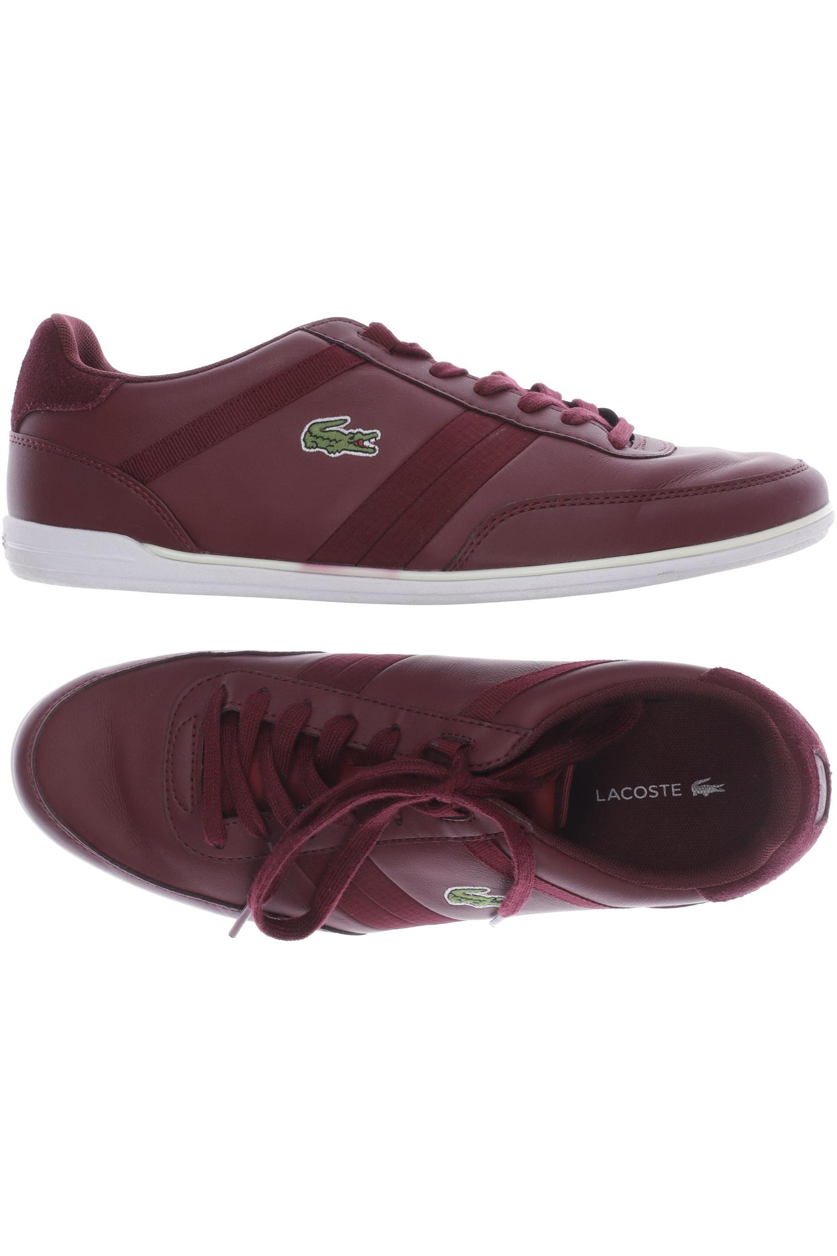 

Lacoste Herren Sneakers, bordeaux, Gr. 40