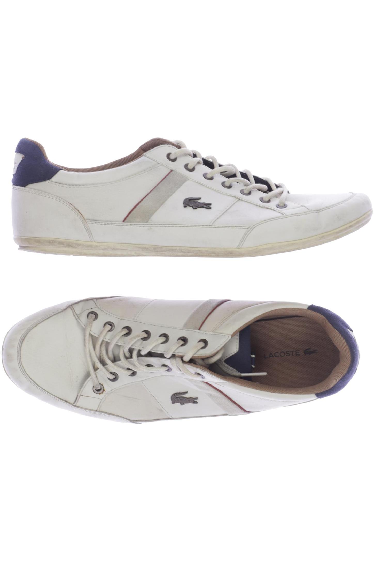 

Lacoste Herren Sneakers, weiß, Gr. 42.5
