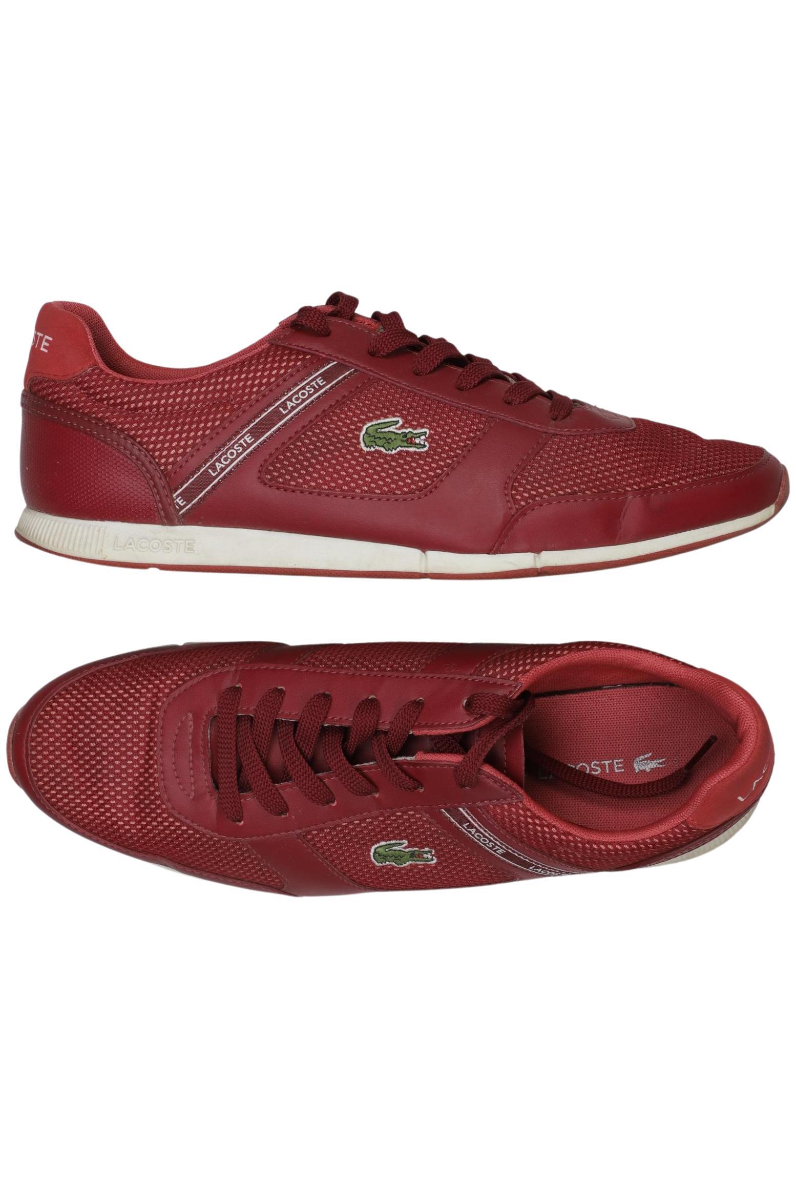 

Lacoste Herren Sneakers, rot, Gr. 42