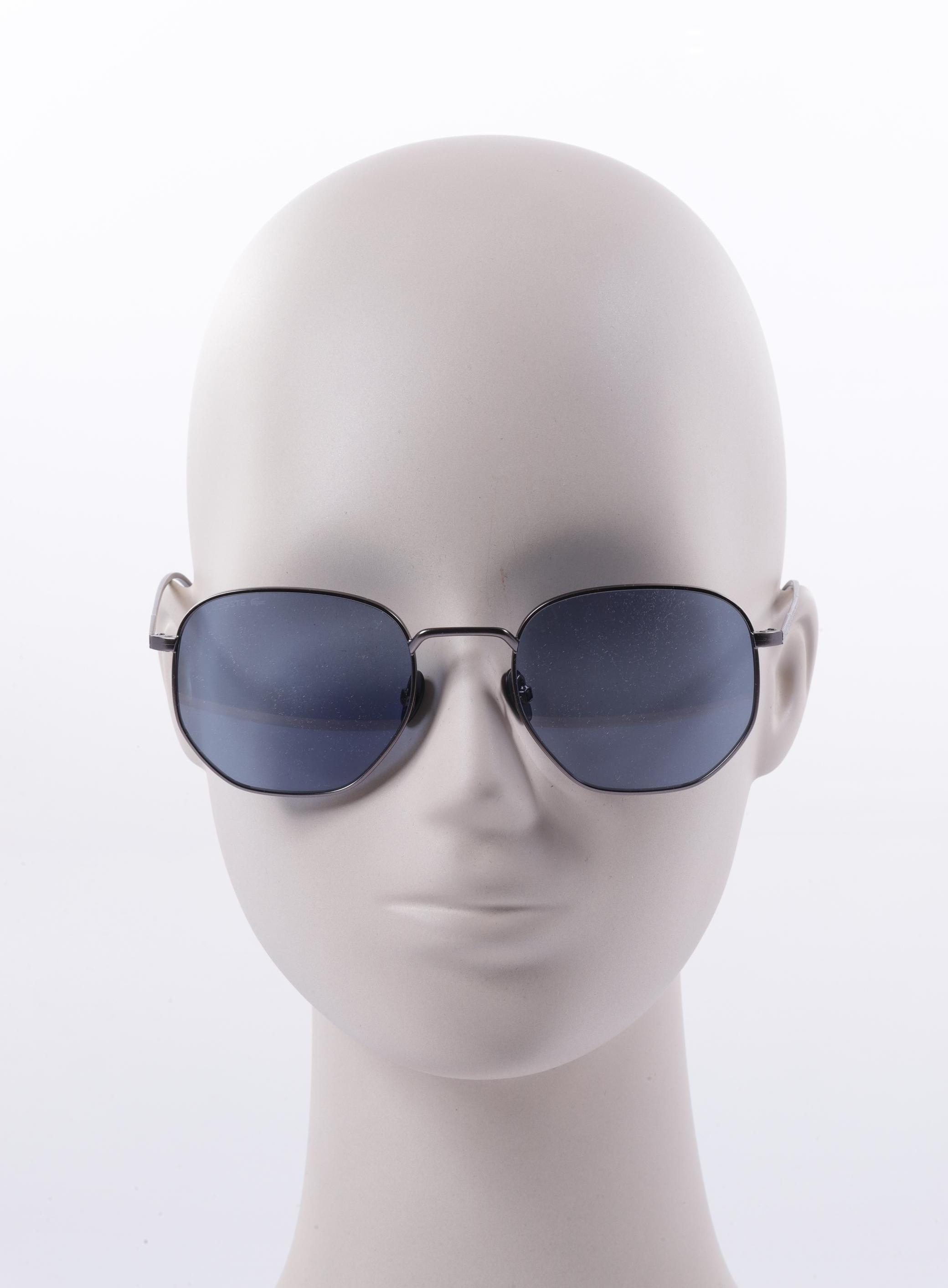 

Lacoste Herren Sonnenbrille, silber, Gr.