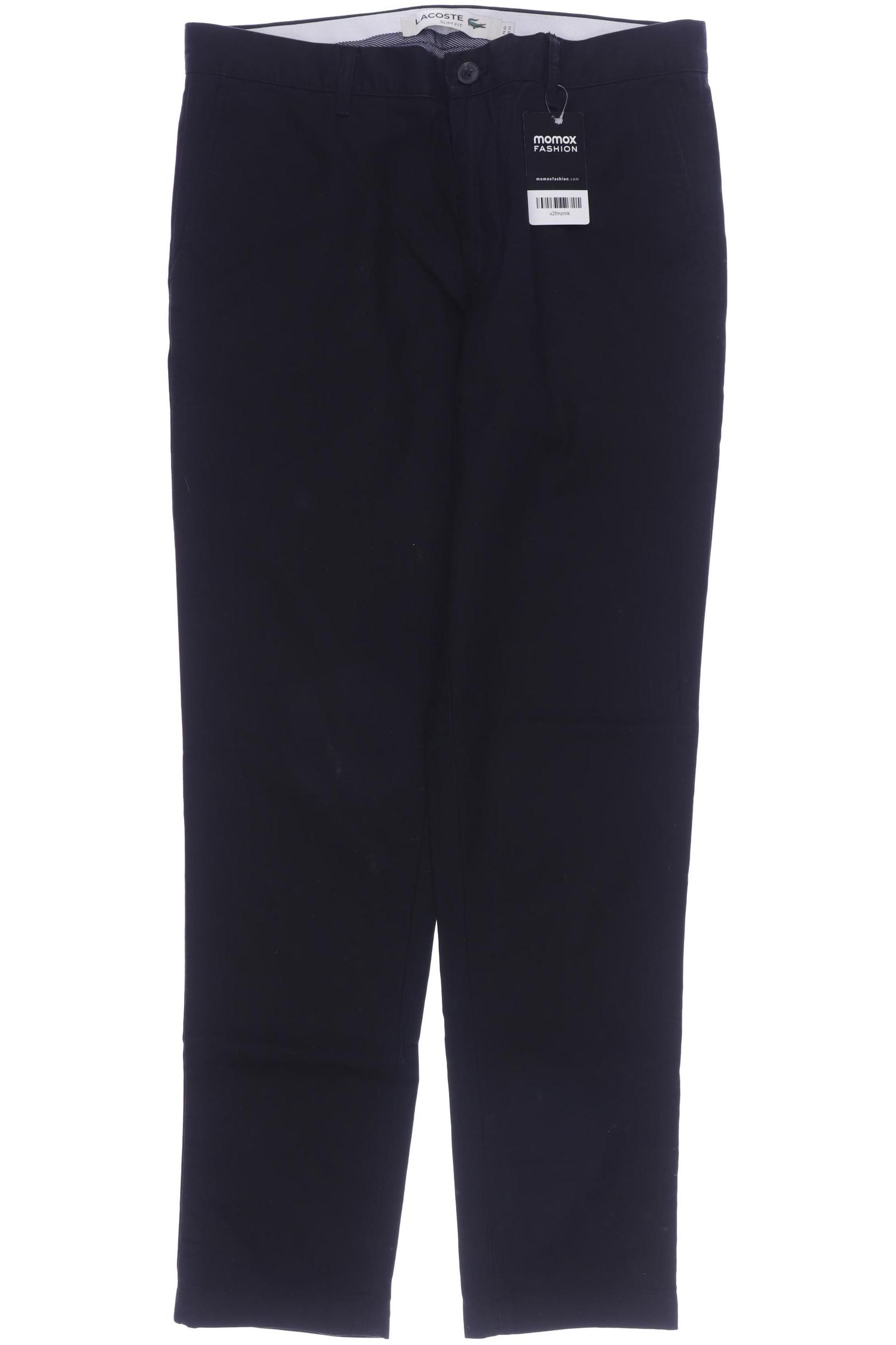 

Lacoste Herren Stoffhose, schwarz