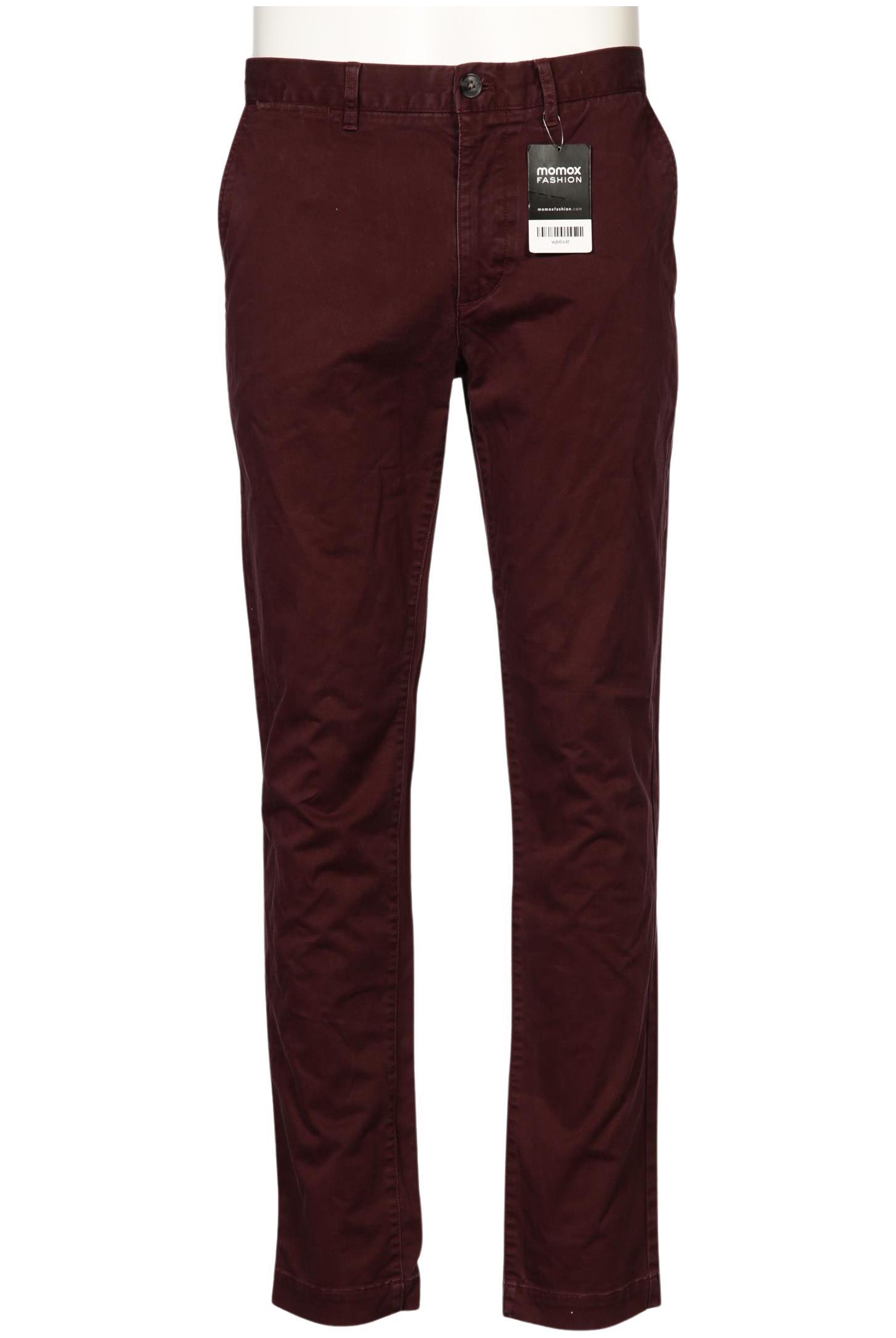Thumbnail - Lacoste Herren Stoffhose, bordeaux, Gr. 35