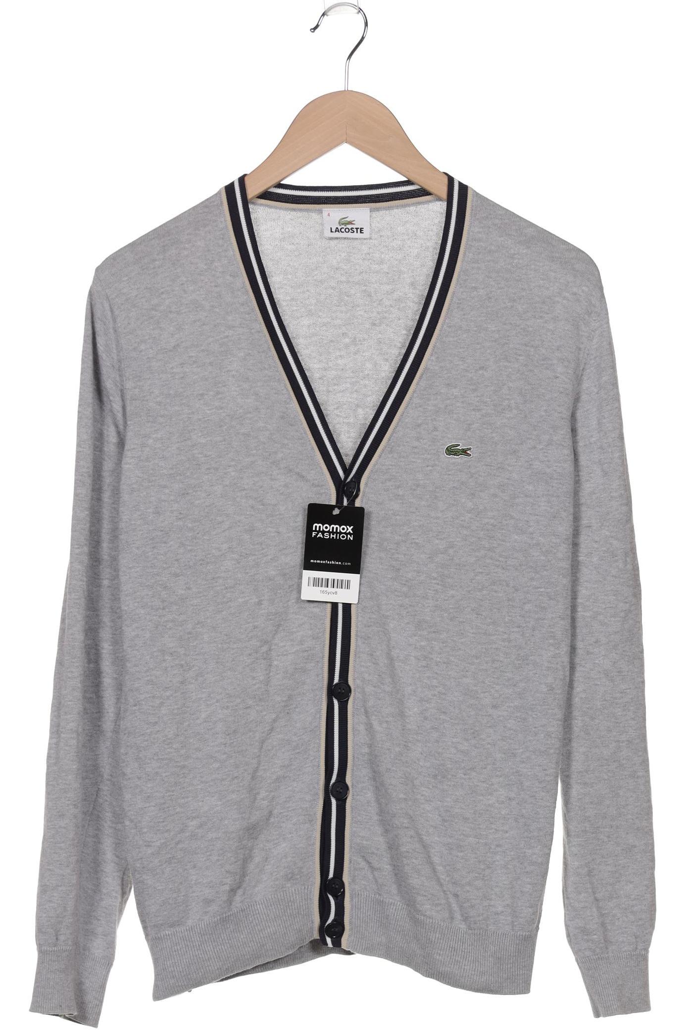

Lacoste Herren Strickjacke, grau, Gr. 48