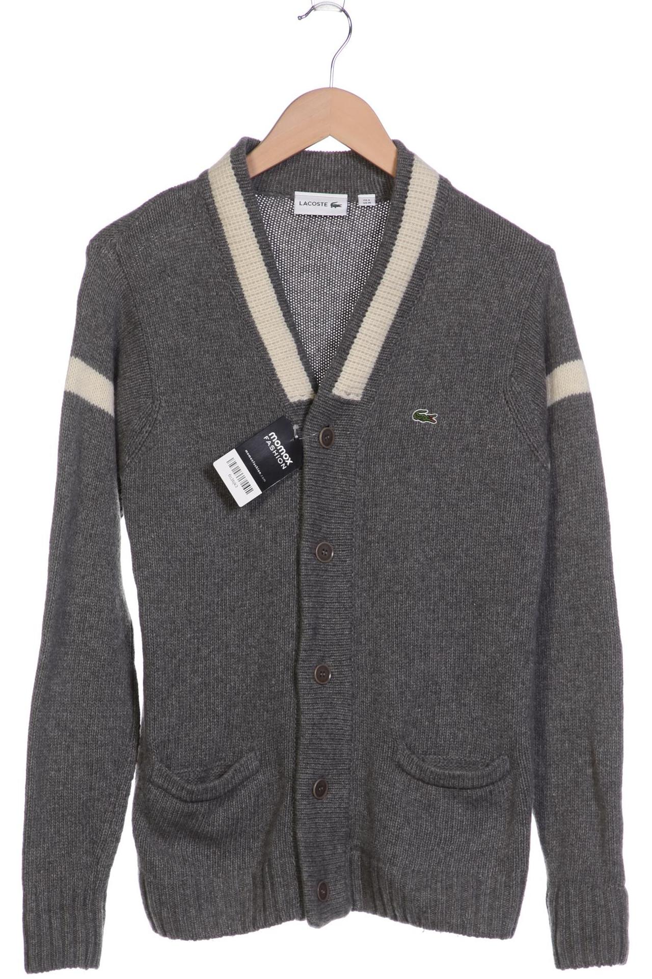 

Lacoste Herren Strickjacke, grau, Gr. 48