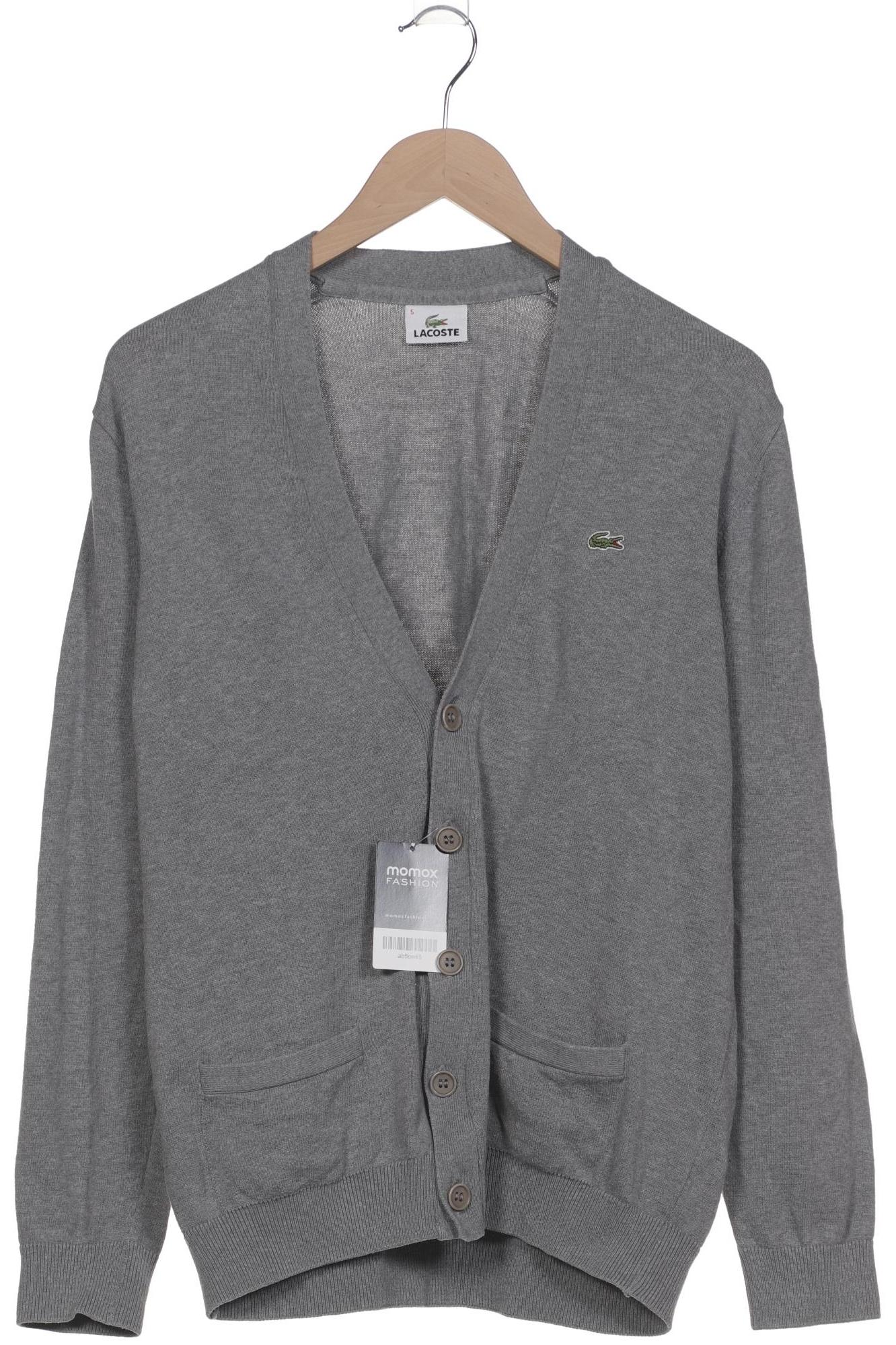 

Lacoste Herren Strickjacke, grau, Gr. 52