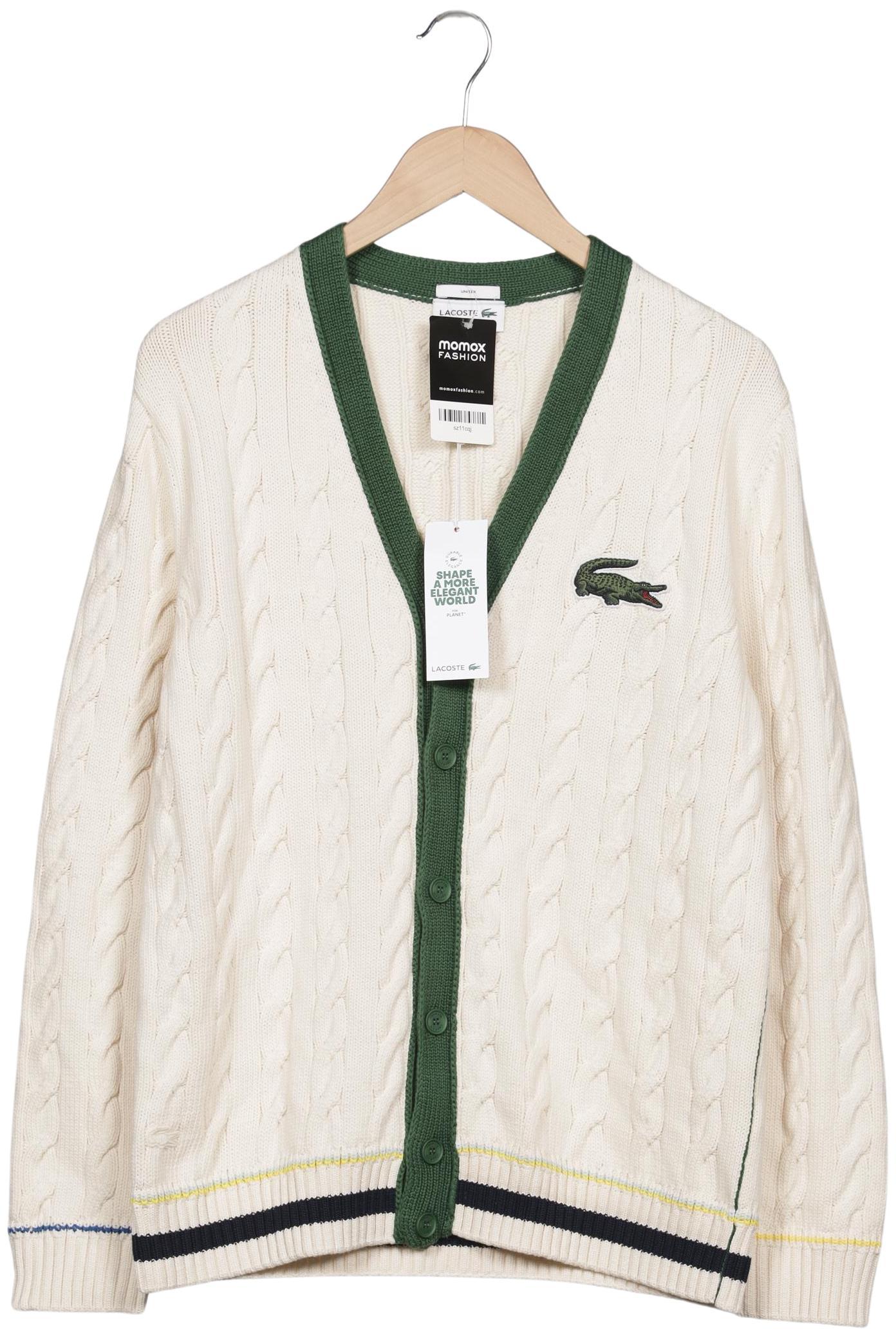 

Lacoste Herren Strickjacke, cremeweiß, Gr. 48