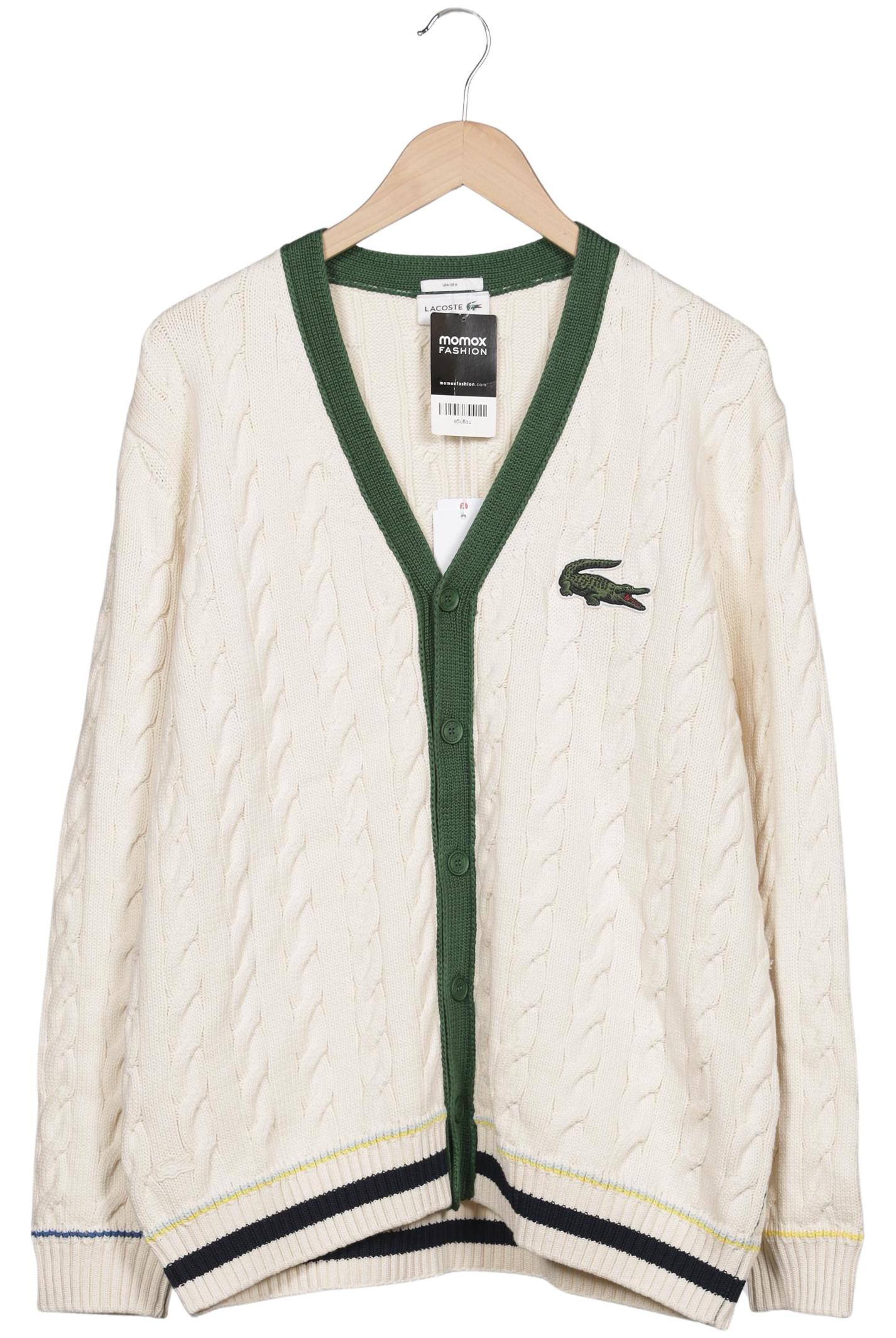 

Lacoste Herren Strickjacke, cremeweiß, Gr. 54