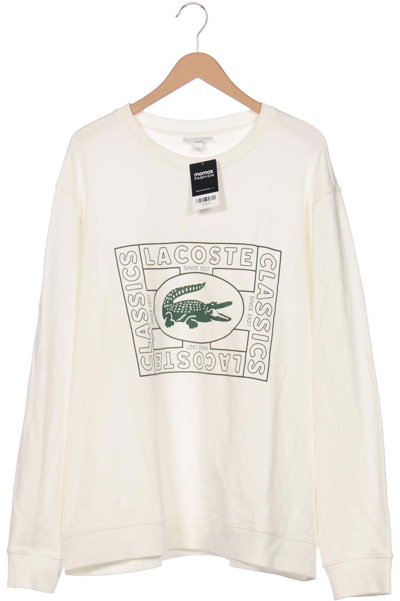 

Lacoste Herren Sweatshirt, weiß, Gr. 60