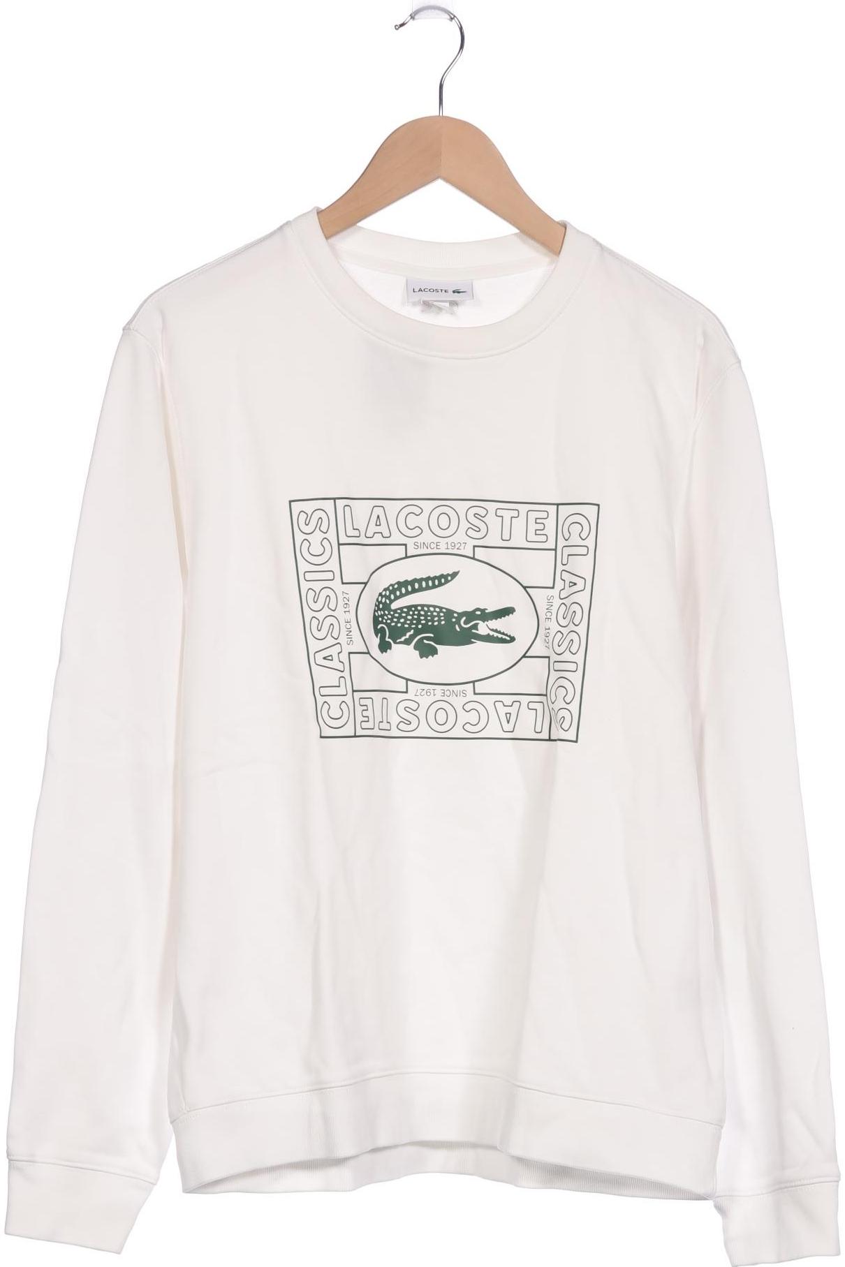 

Lacoste Herren Sweatshirt, weiß, Gr. 52
