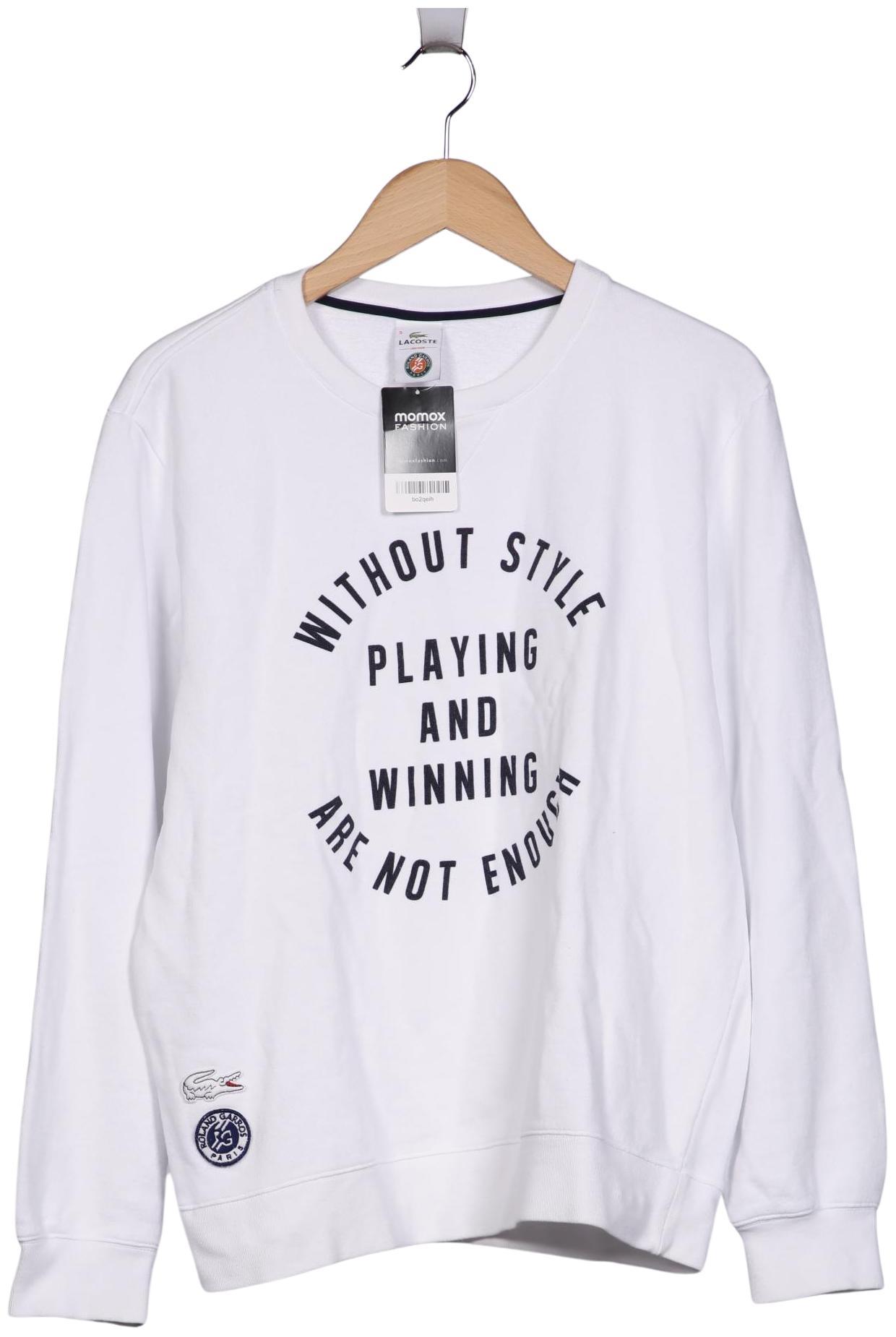 

Lacoste Herren Sweatshirt, weiß, Gr. 52