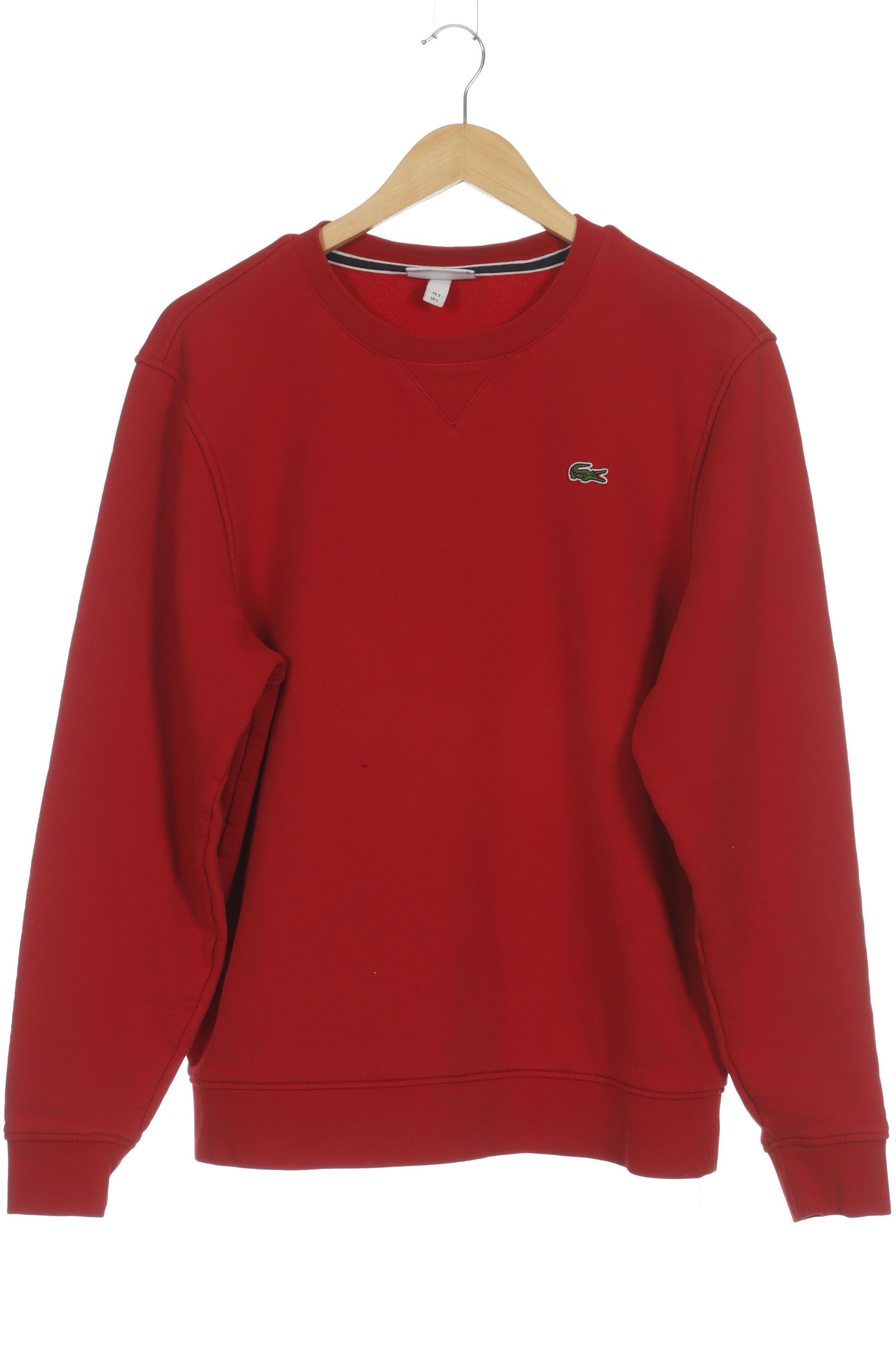 

Lacoste Herren Sweatshirt, rot, Gr. 52