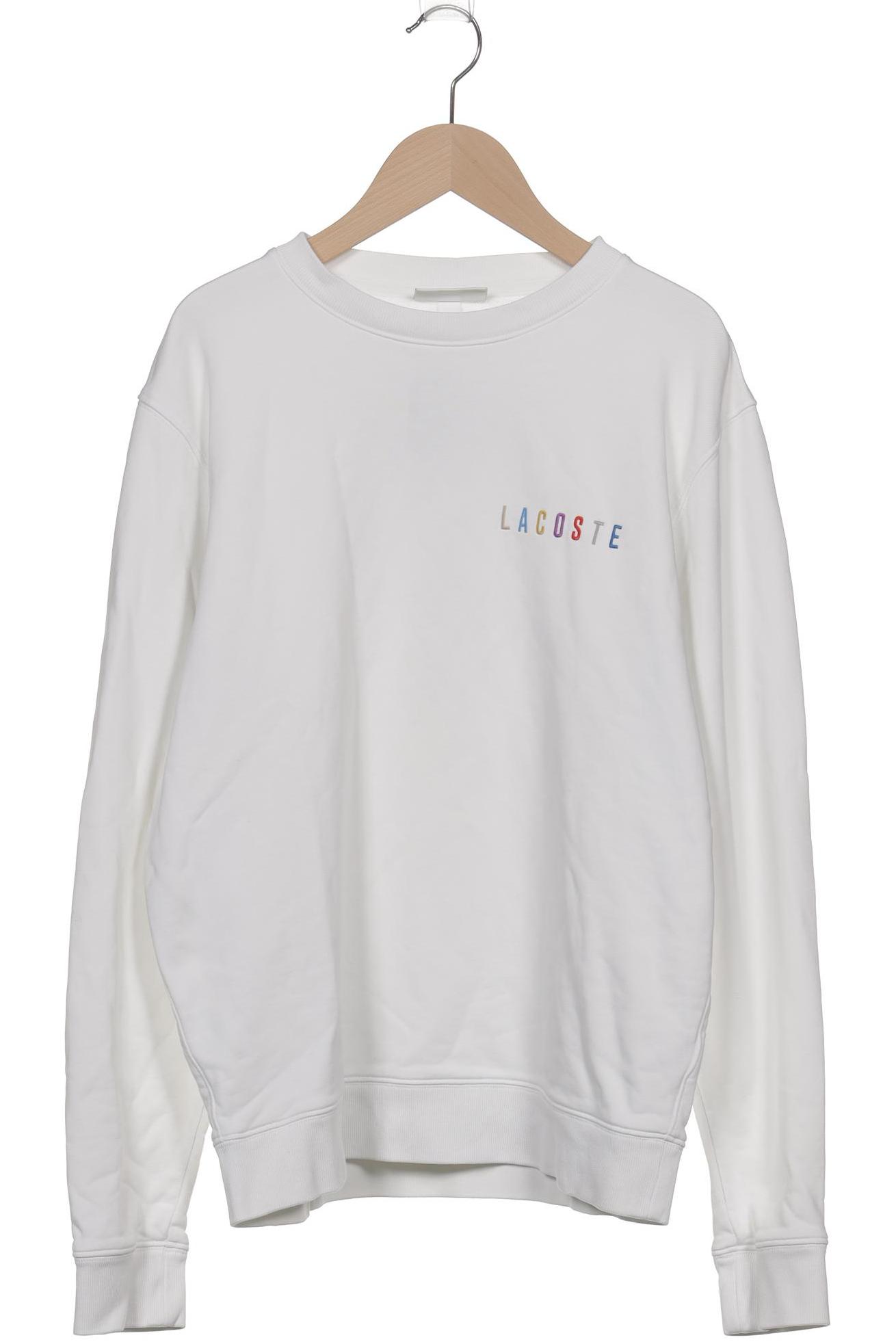 

Lacoste Herren Sweatshirt, weiß, Gr. 48